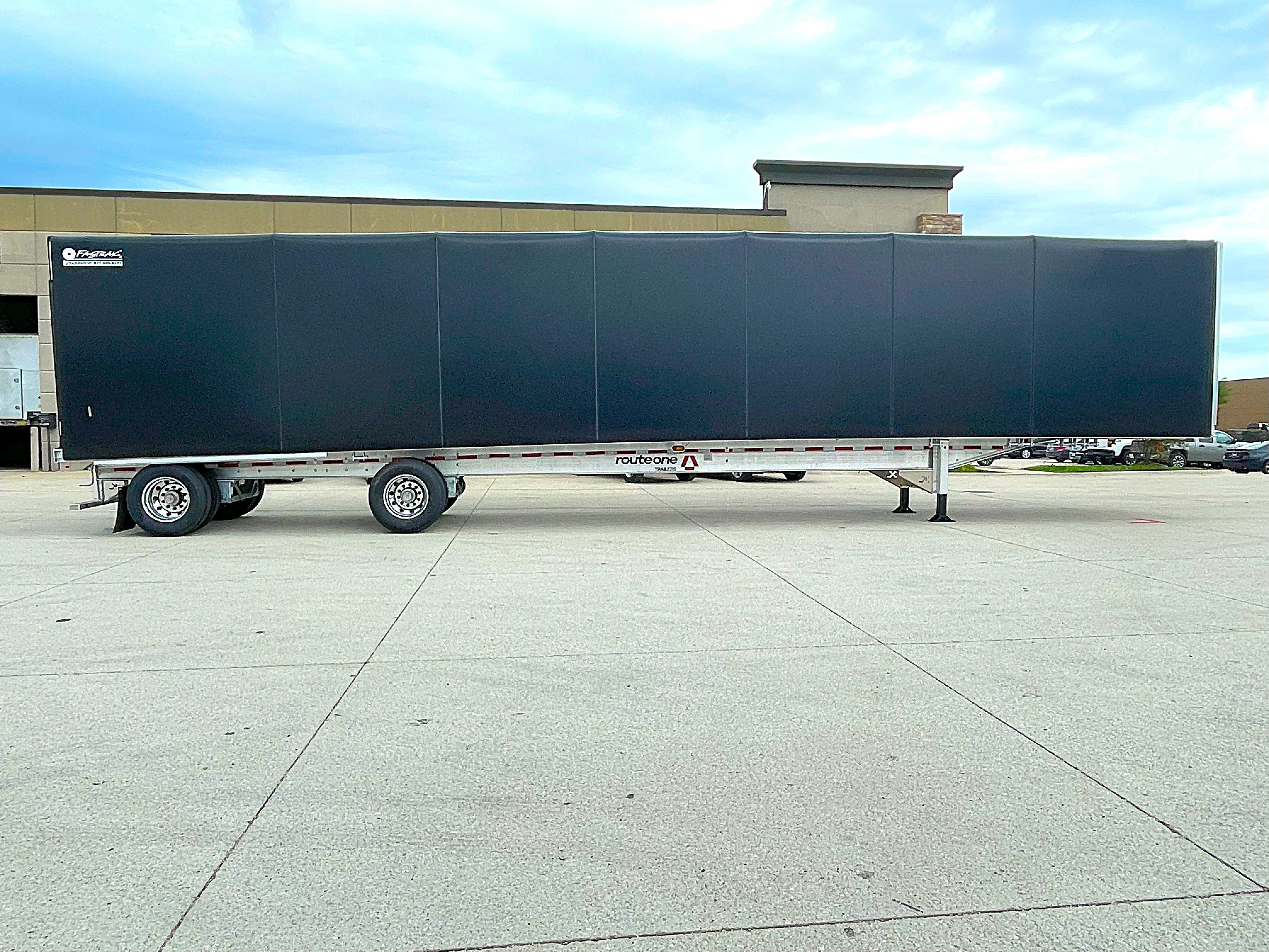 2027 Extreme XP55 Low Profile Flatbed Conestoga TarpStop Route One Trailers