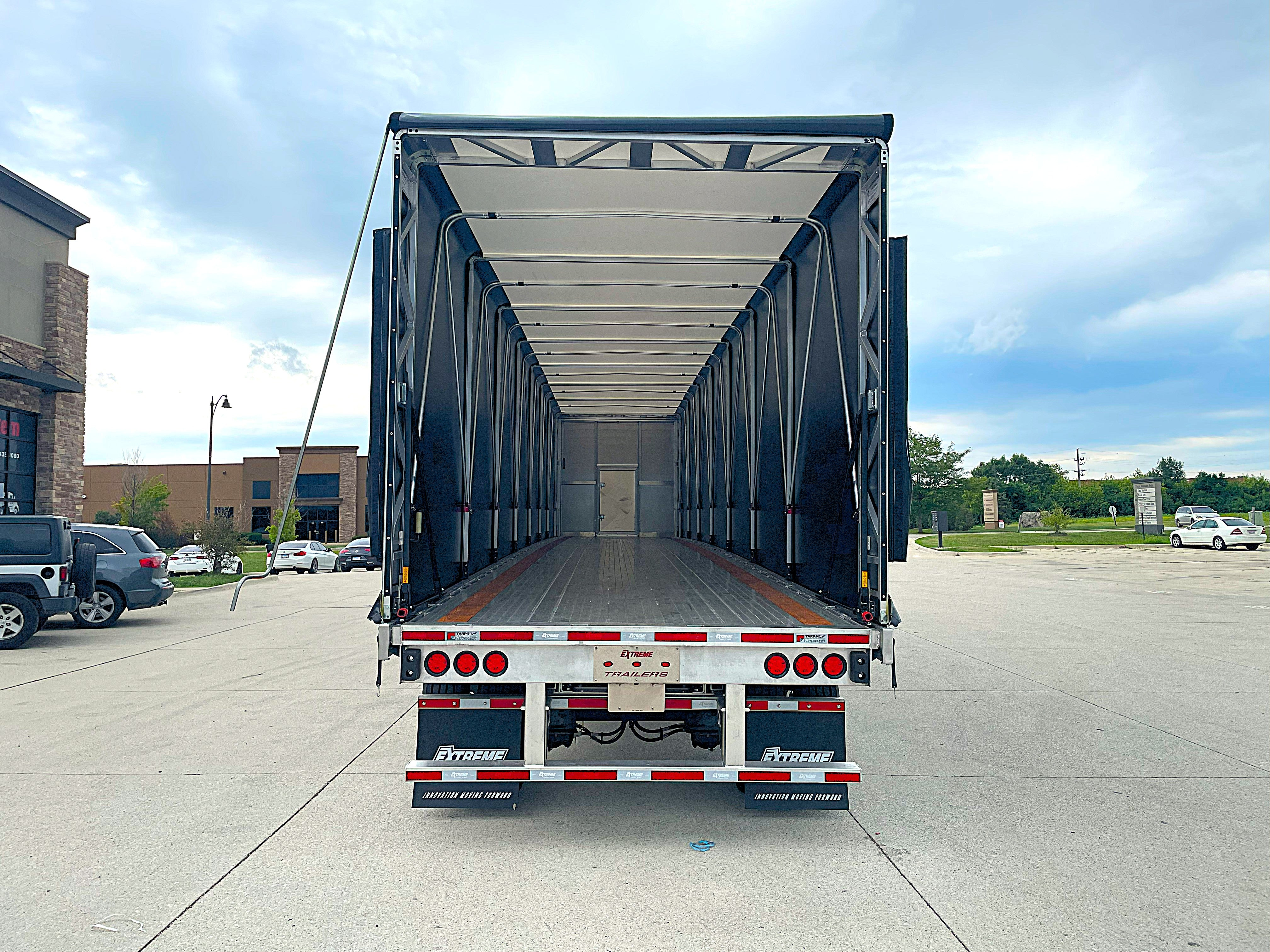2026 Extreme XP55 Low Profile Flatbed Conestoga TarpStop
