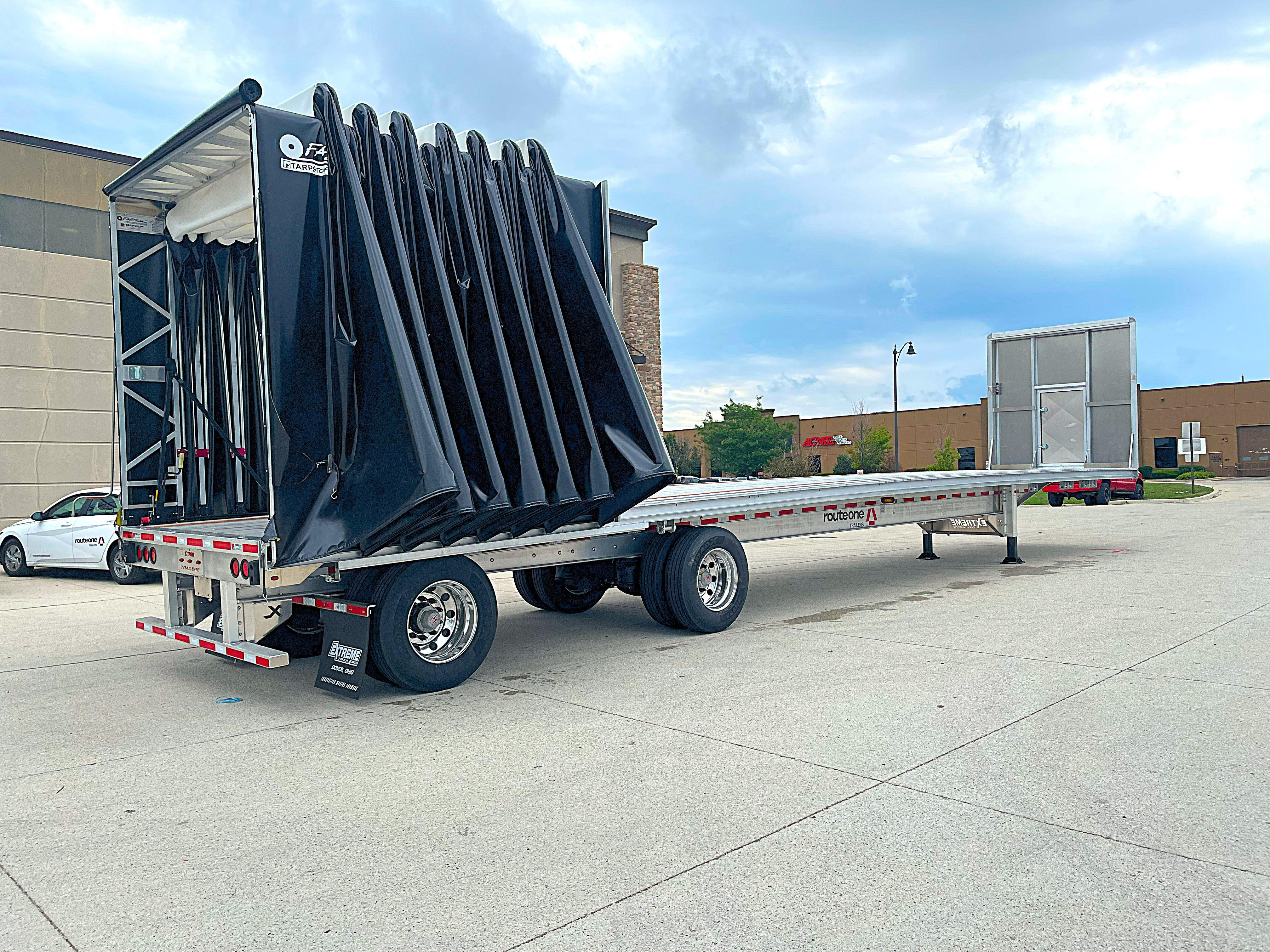 2026 Extreme XP55 Low Profile Flatbed Conestoga TarpStop