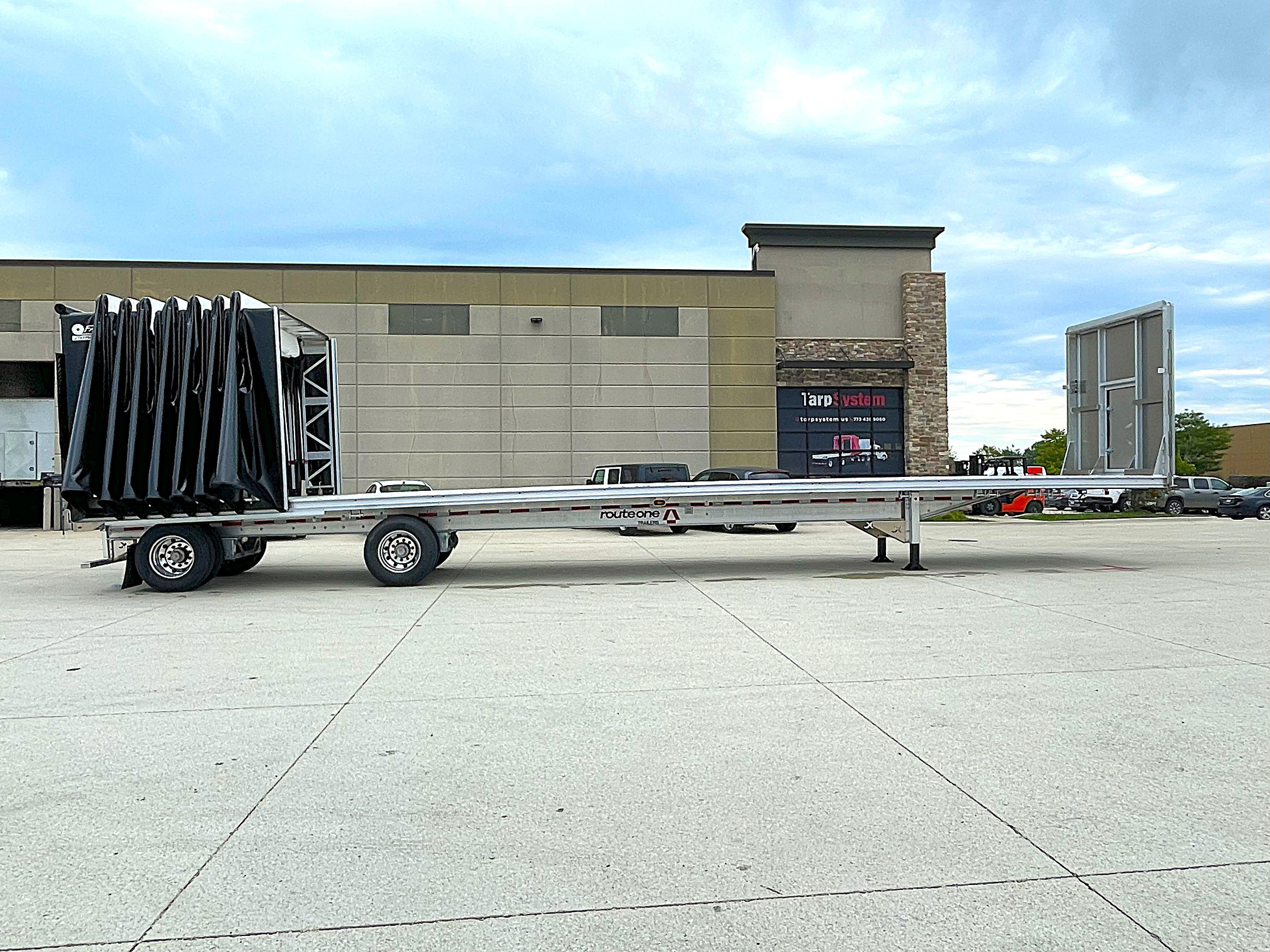 2026 Extreme XP55 Low Profile Flatbed Conestoga TarpStop