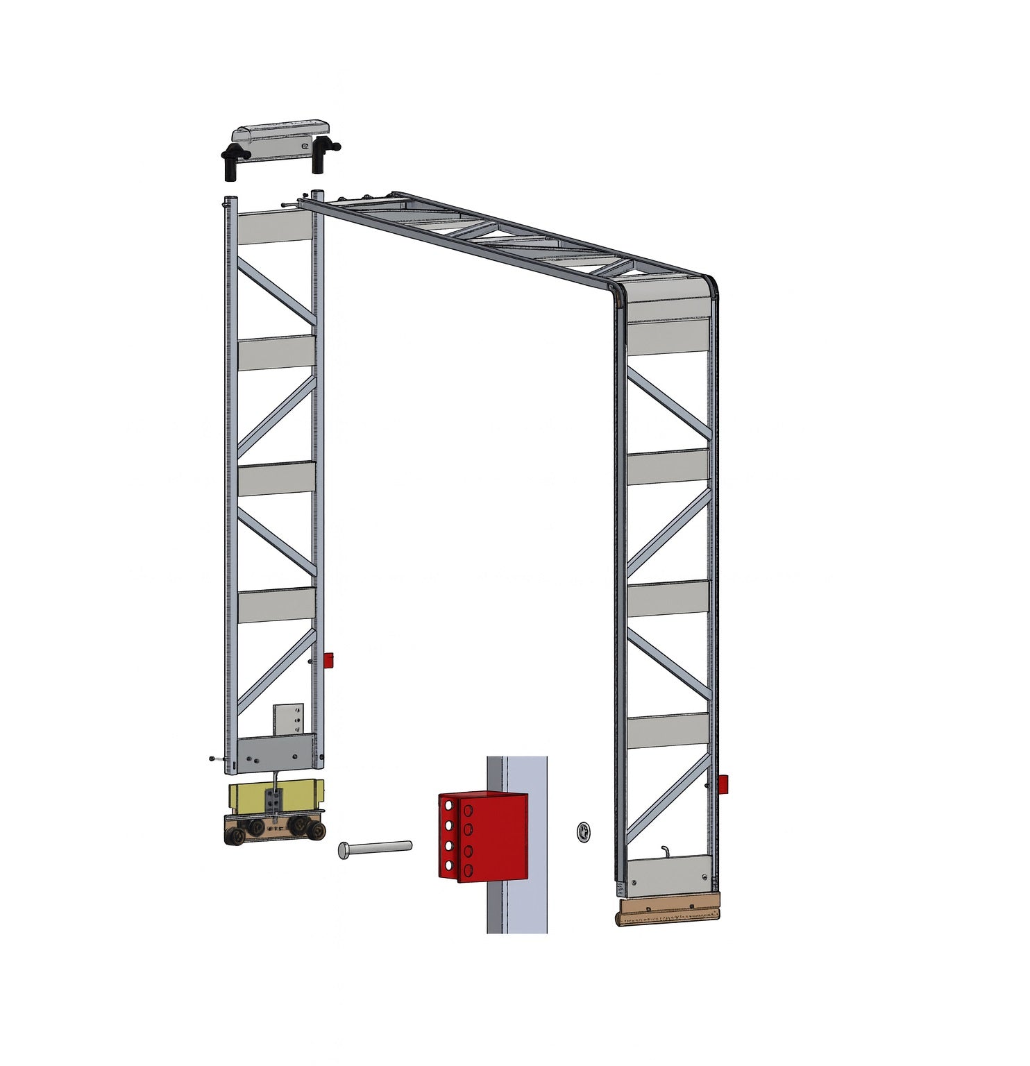 Rear Main Bow Complete (2nd version) Route One Trailers