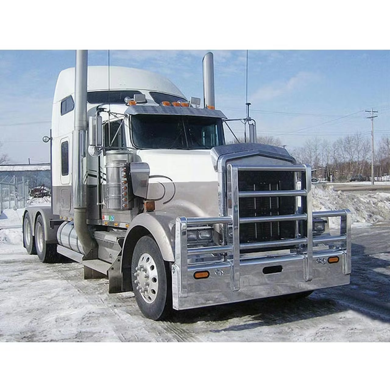 Kenworth W900B Short SFA 16" Bumper -4 Post 2010-UP Route One Trailers