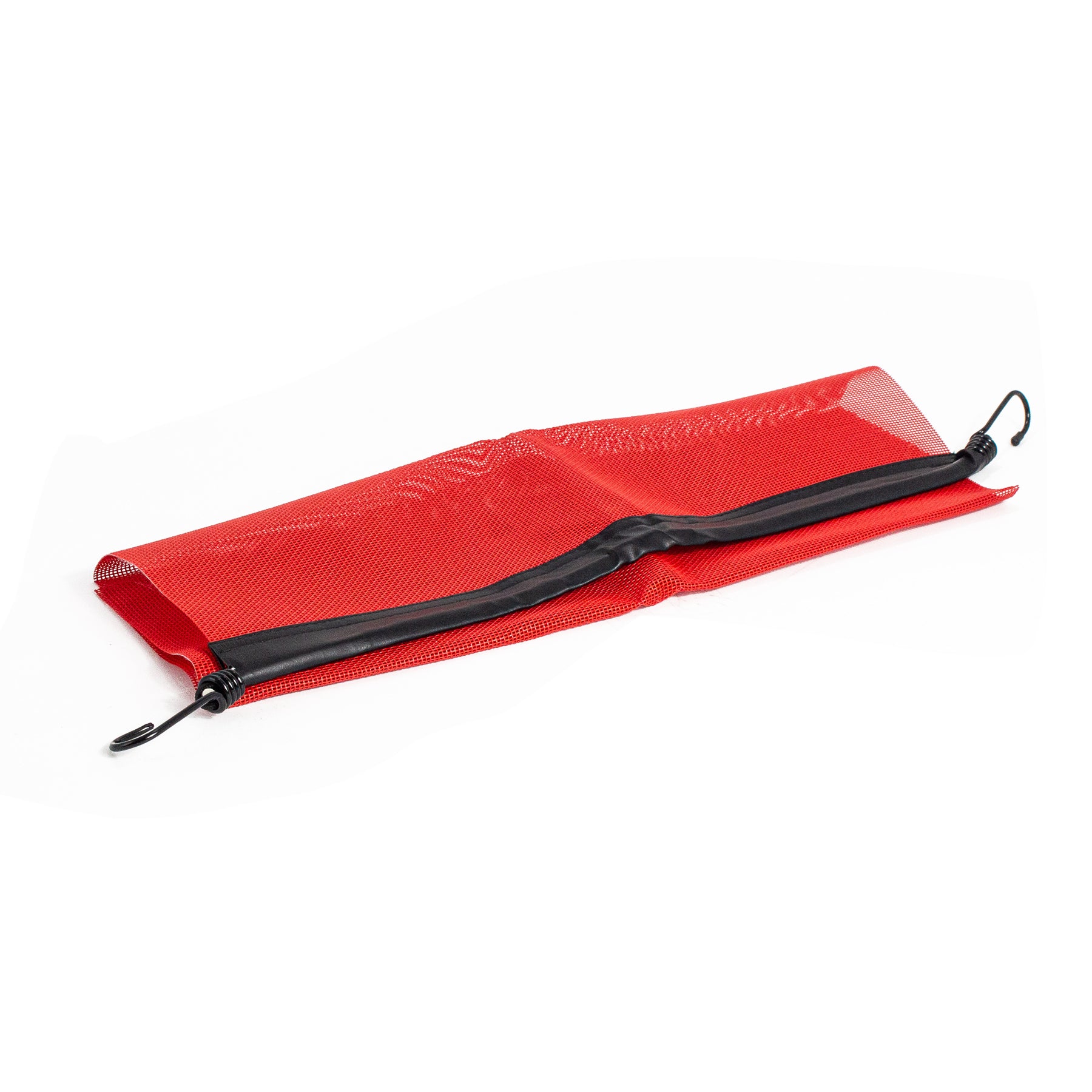 Red Safety Flag Bungee Cord - 18in x 18in EZ Hook