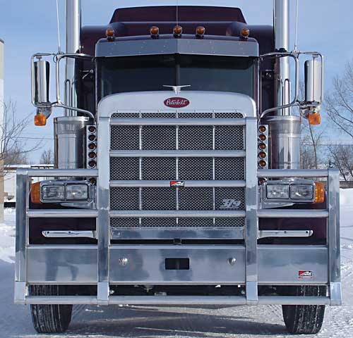 Peterbilt 379/357/378 SFA 119" BBC 16" Bumper -4 Post -3"Tubes