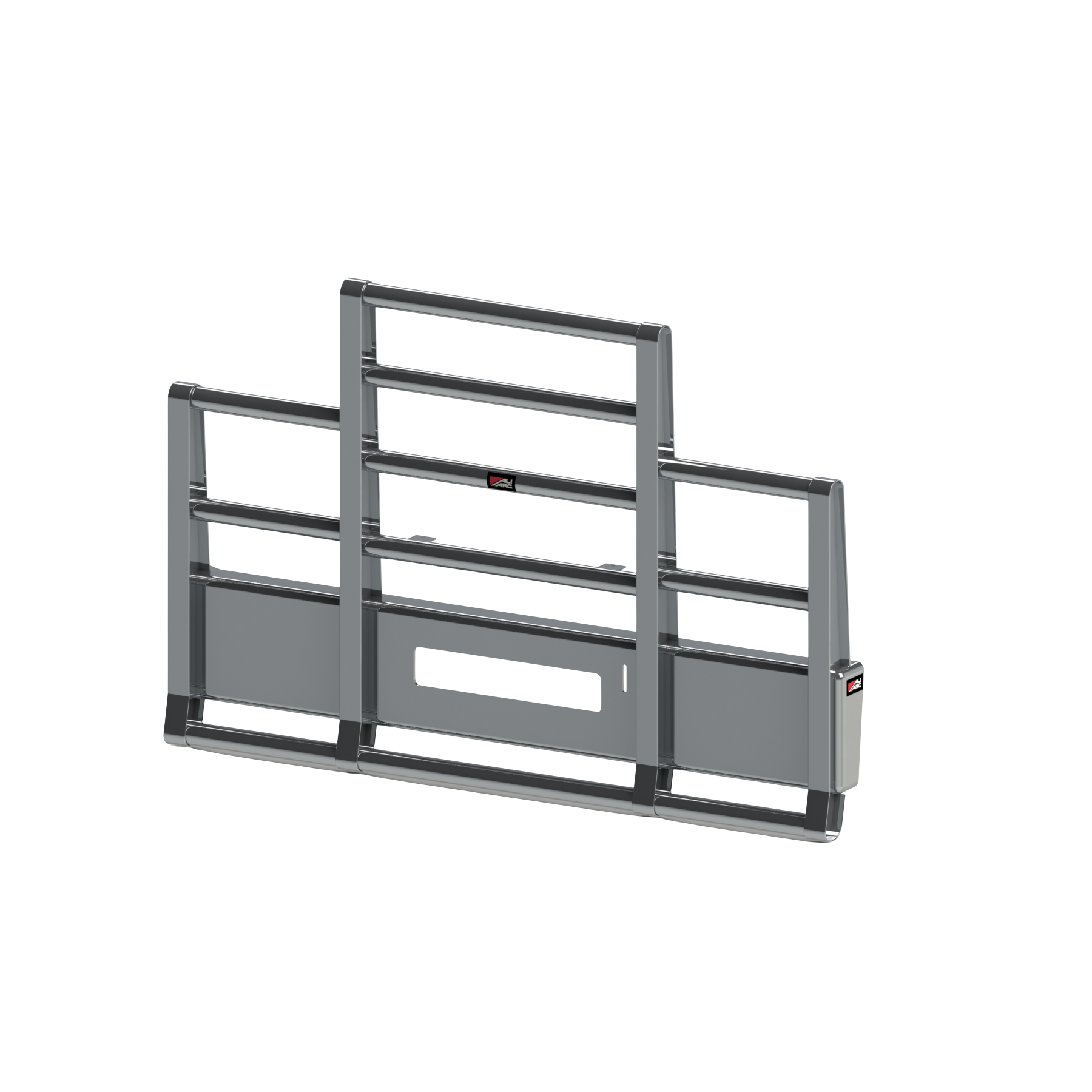 Peterbilt 388/389 SFA 16" Bumper -4 Post 2008-UP -3" Tubes Quick Release Route One Trailers