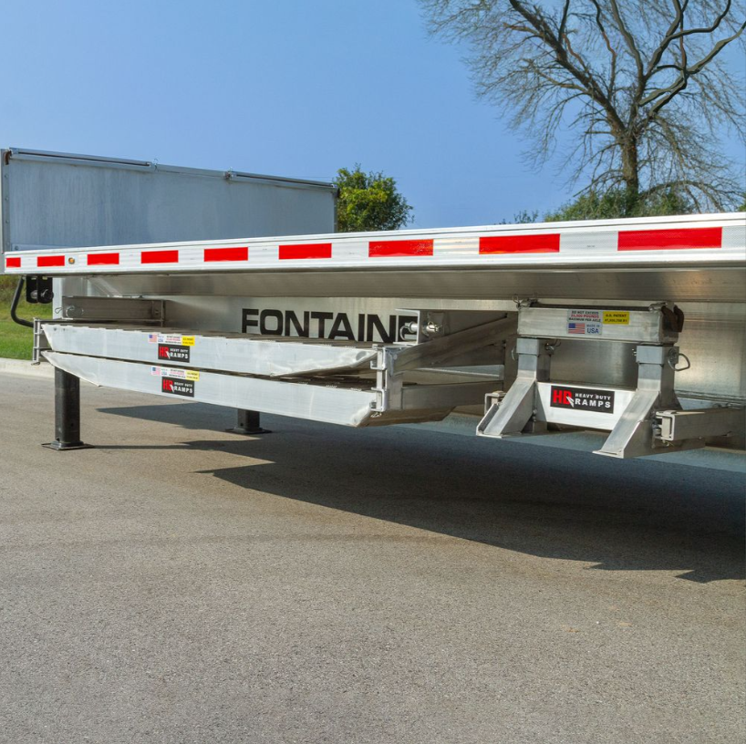 HD Ramps Double Left Ramp Hanger Route One Trailers