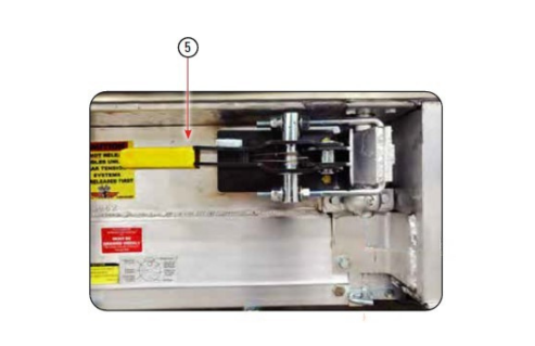 Front bow draw latch Route One Trailers