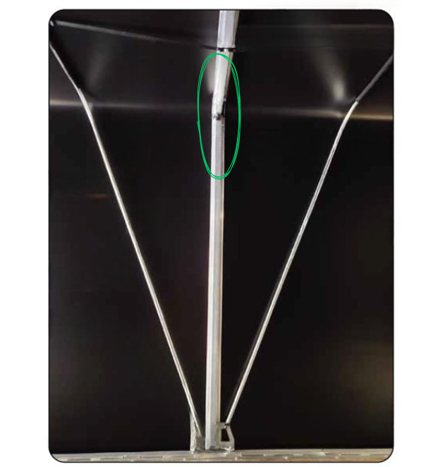 Intermediate Corner Casting - Black Plastic Corner for INT Bow