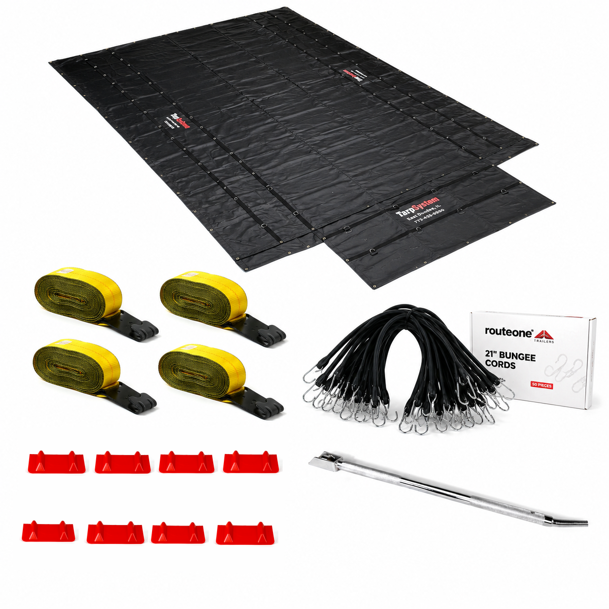 6ft Lumber Tarp Starter Kit Route One Trailers