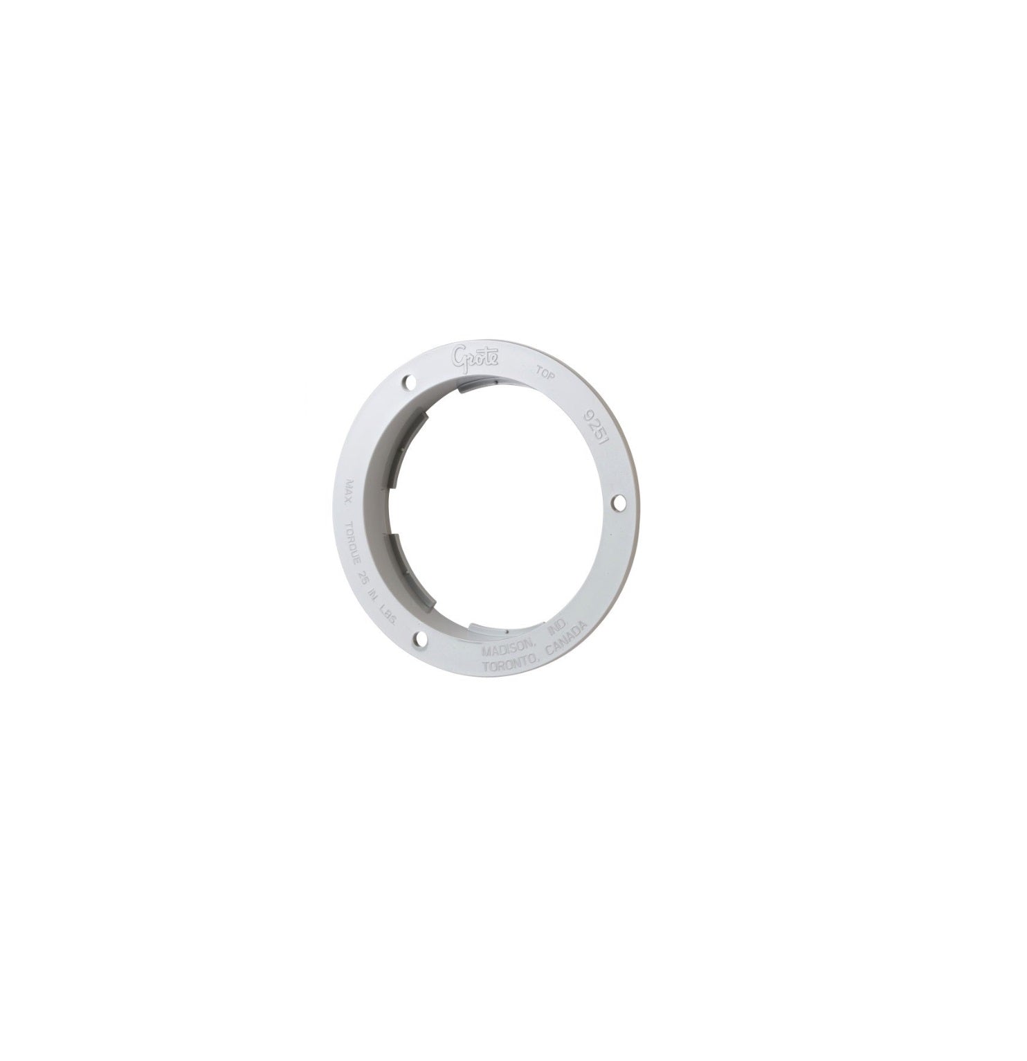4" Theft-Resistant Mounting Flange Route One Trailers