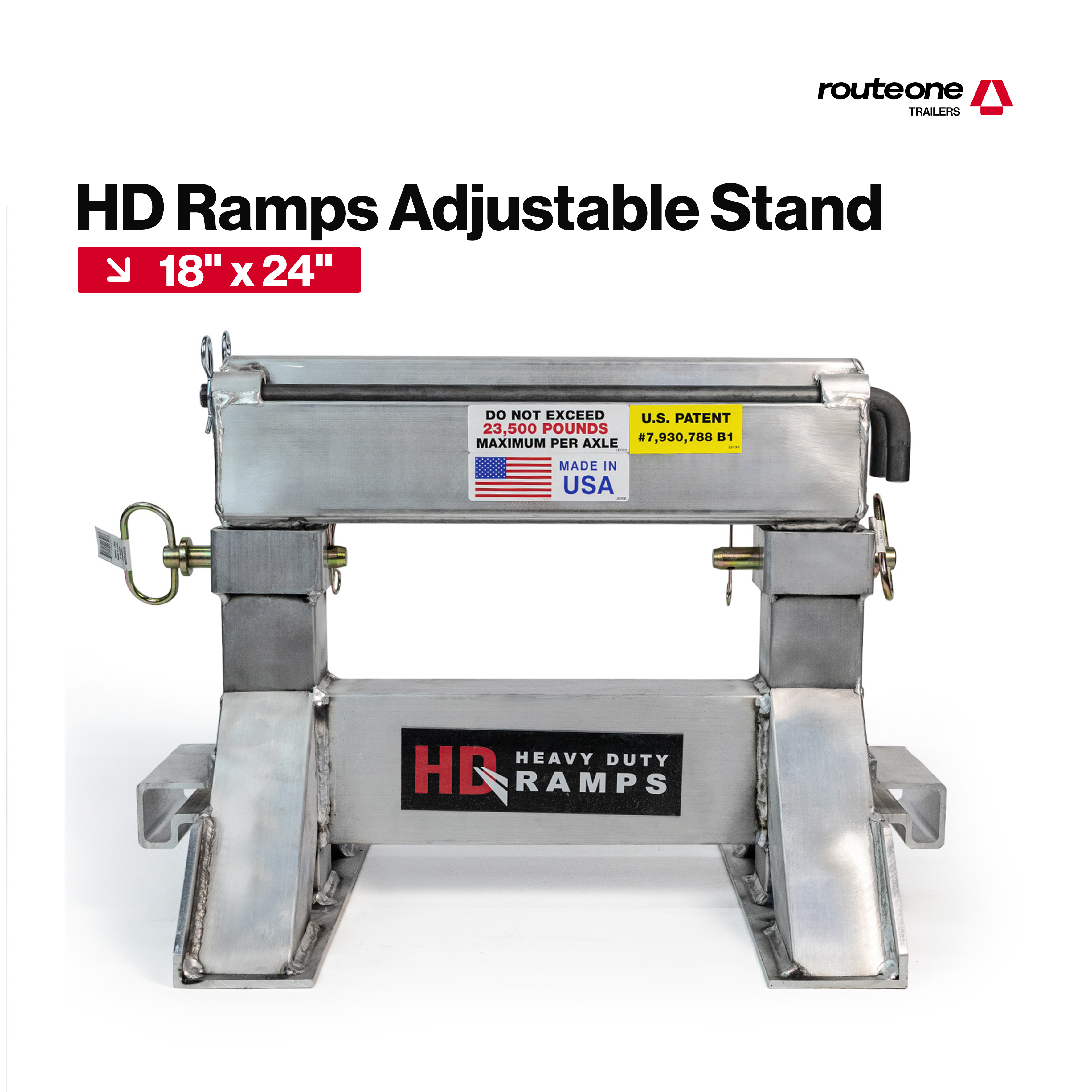 HD Ramps:Adjustable Stand 18"-24"