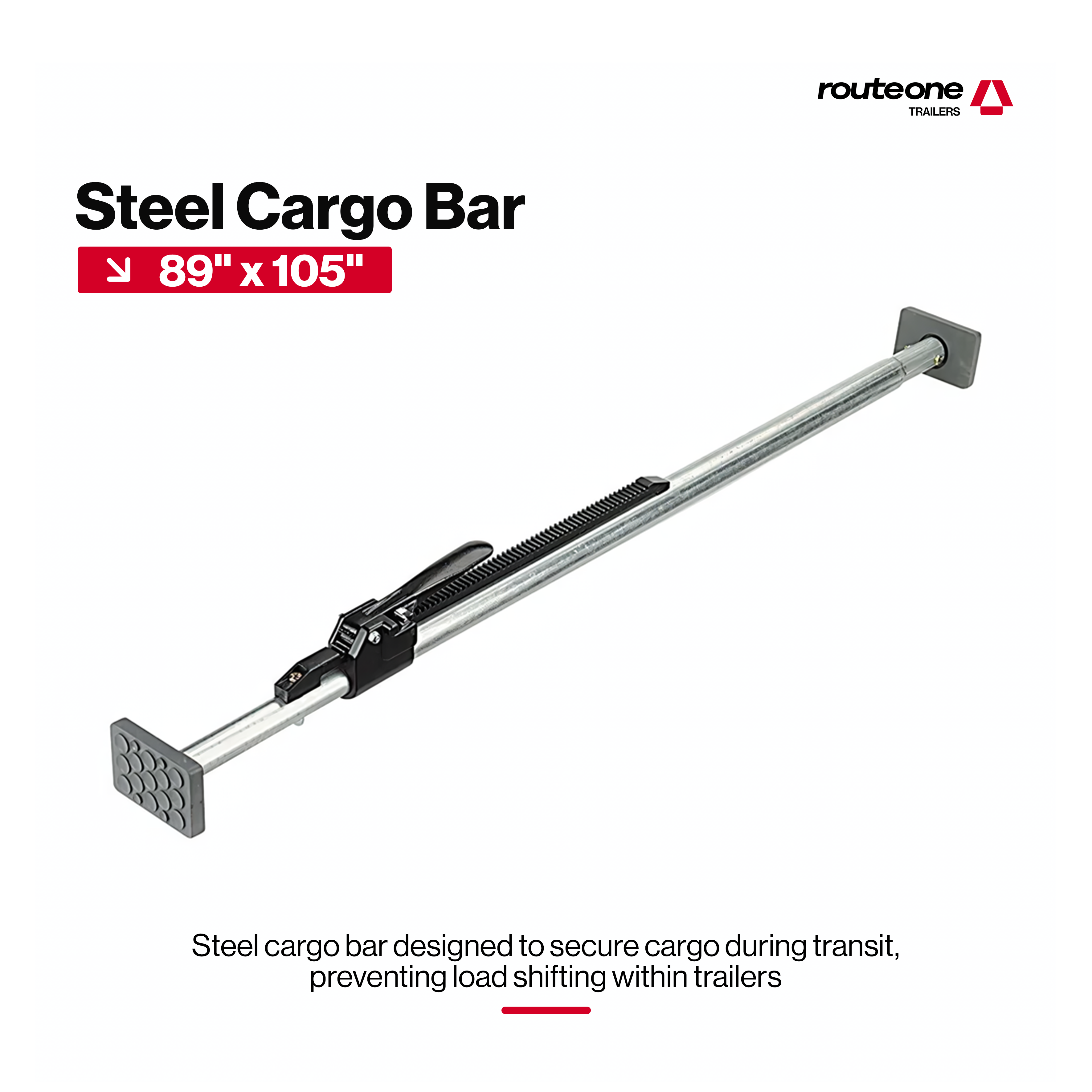 Steel Cargo Bar - 89"-105"