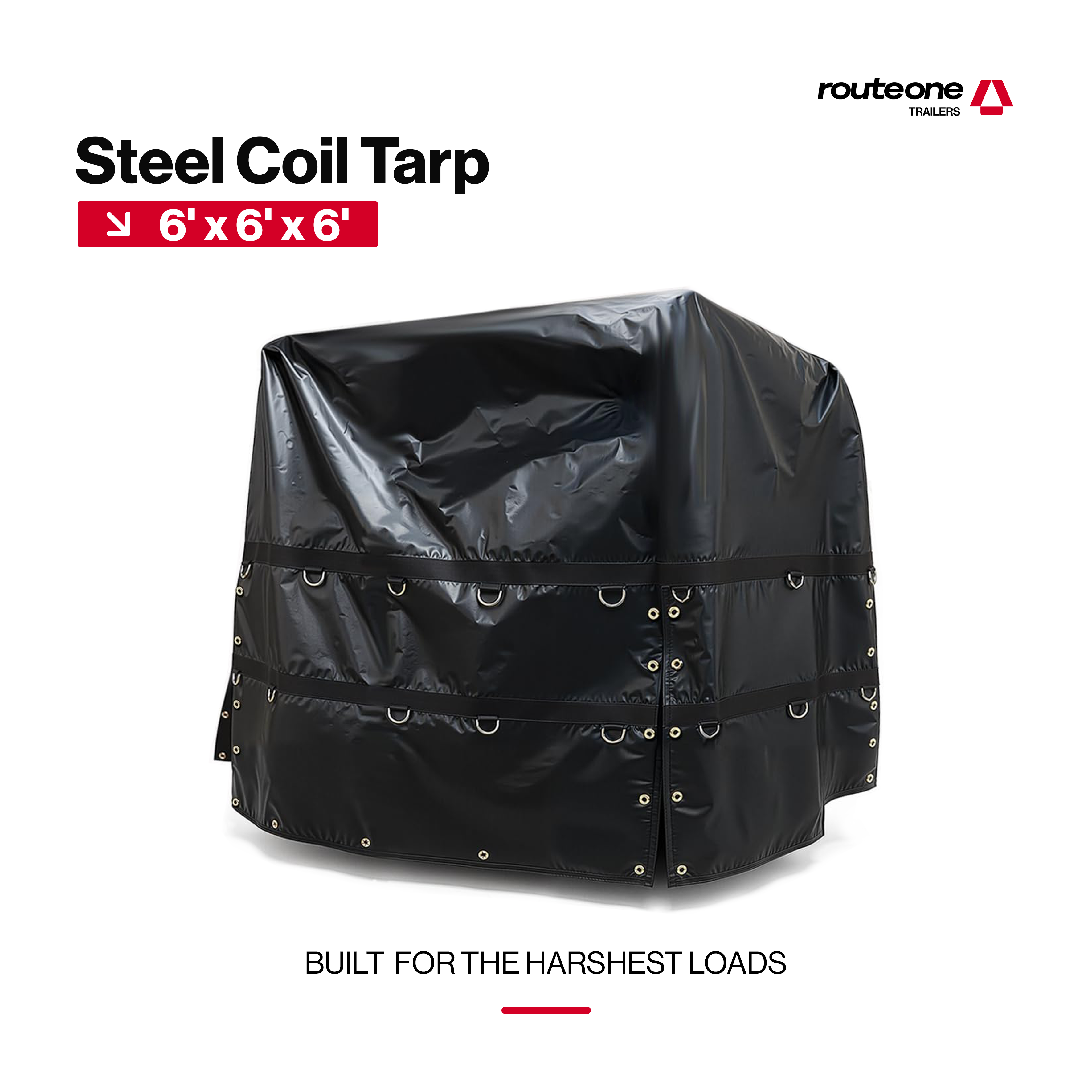 Coil Tarp 6' x 6' x 6'