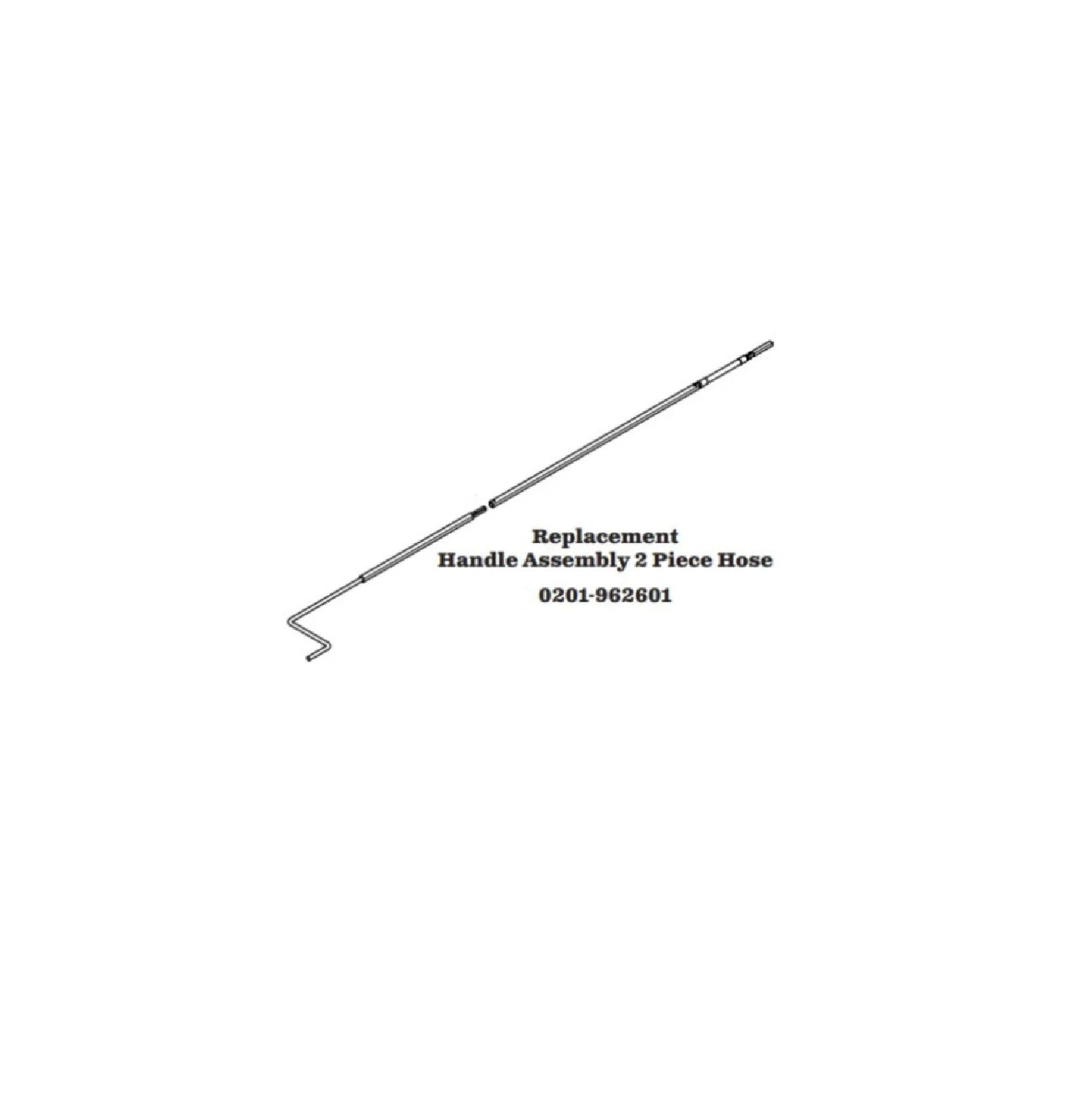 Aero: Handle Assembly 2 Piece Hose for Conestoga Route One Trailers