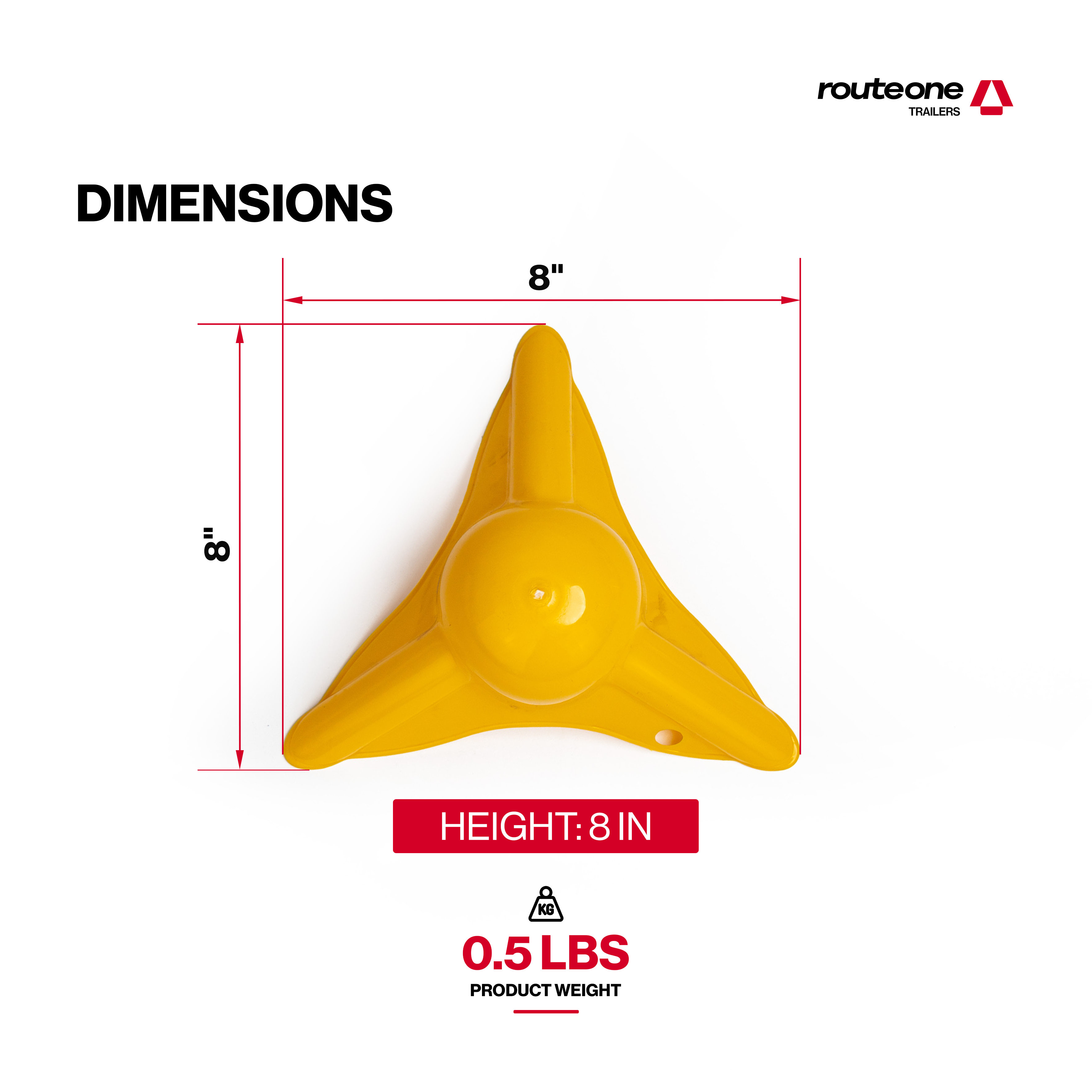 Triangle Plastic Corner Protector (PTP)
