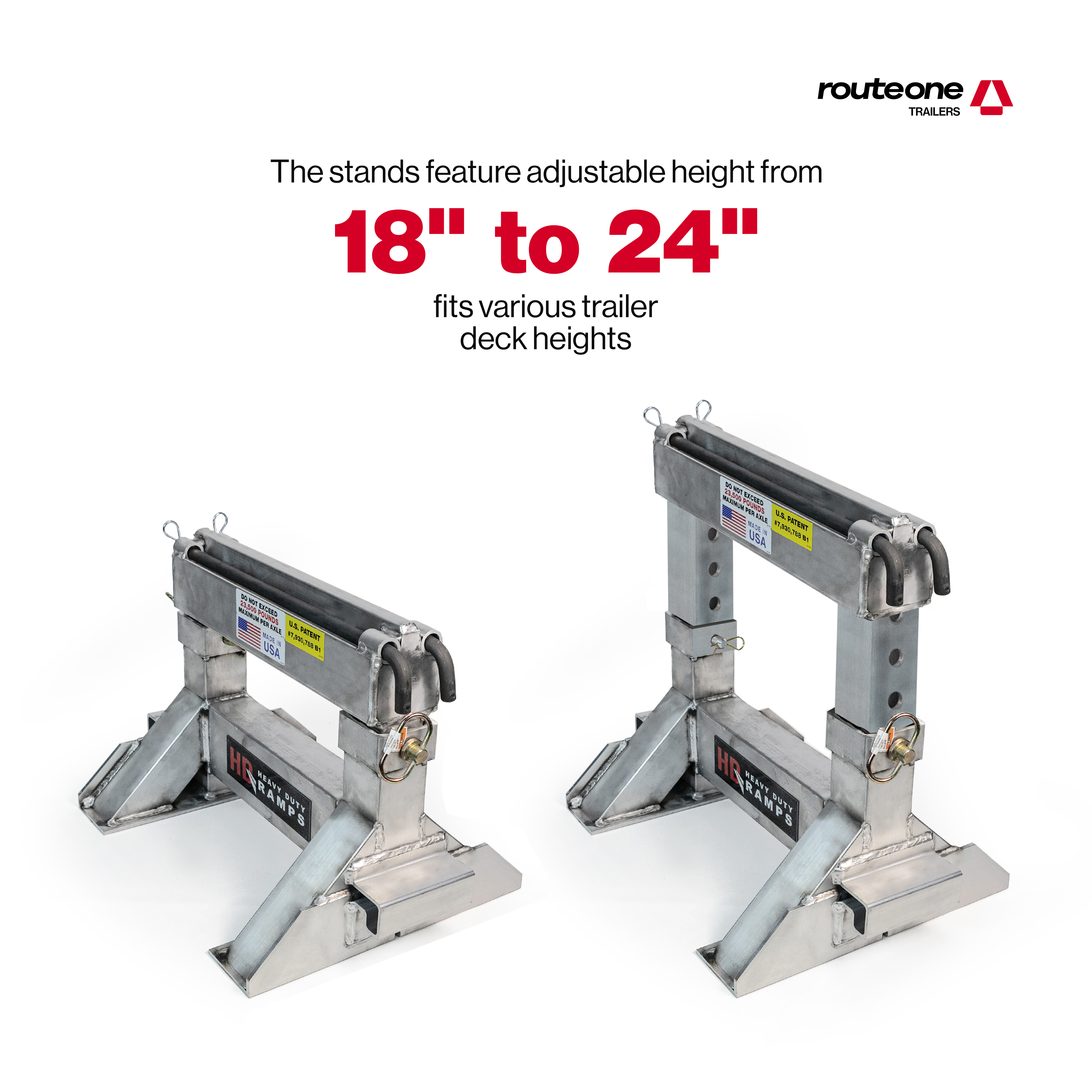 HD Ramps:Adjustable Stand 18"-24"