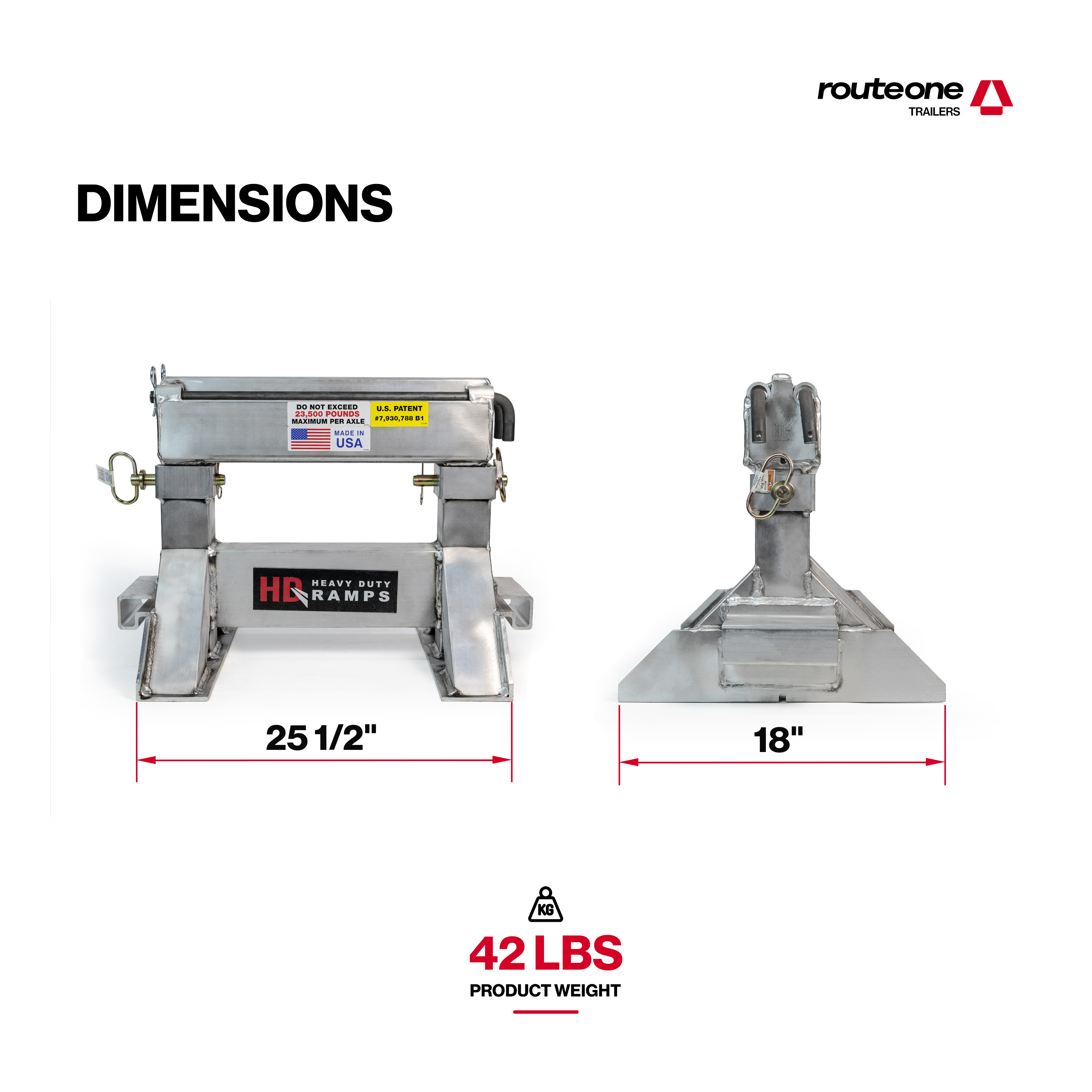 HD Ramps:Adjustable Stand 18"-24"