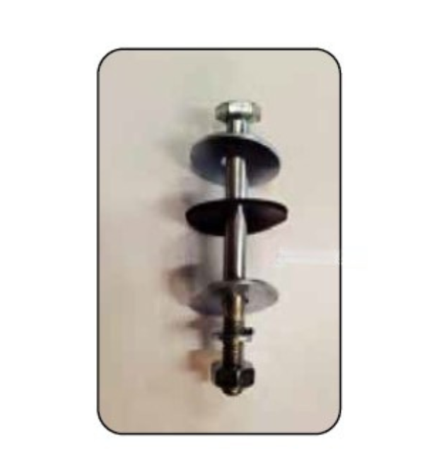 3” bolt assembly for tail corners