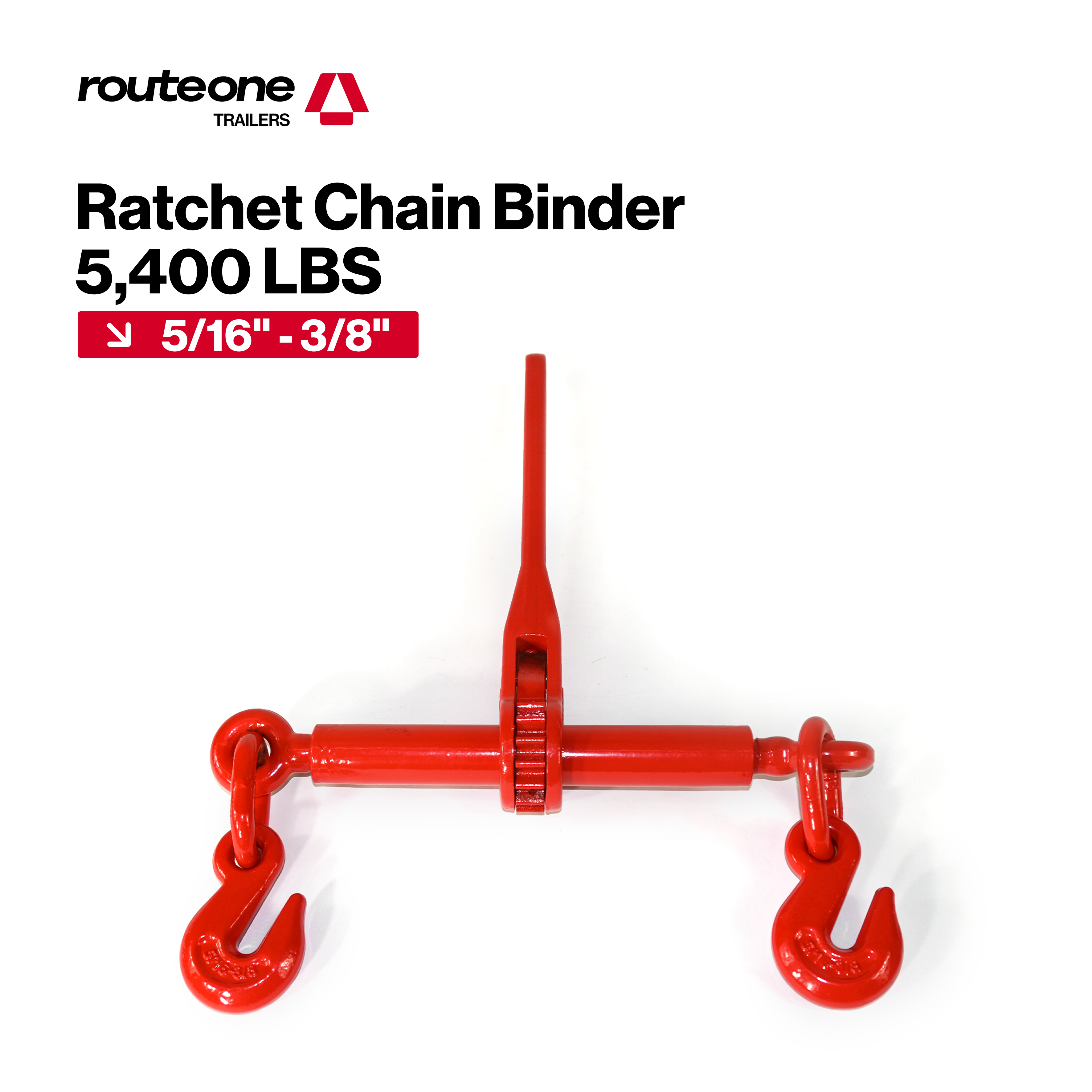 Ratchet Chain Binder 5/16" - 3/8" 5400LBS