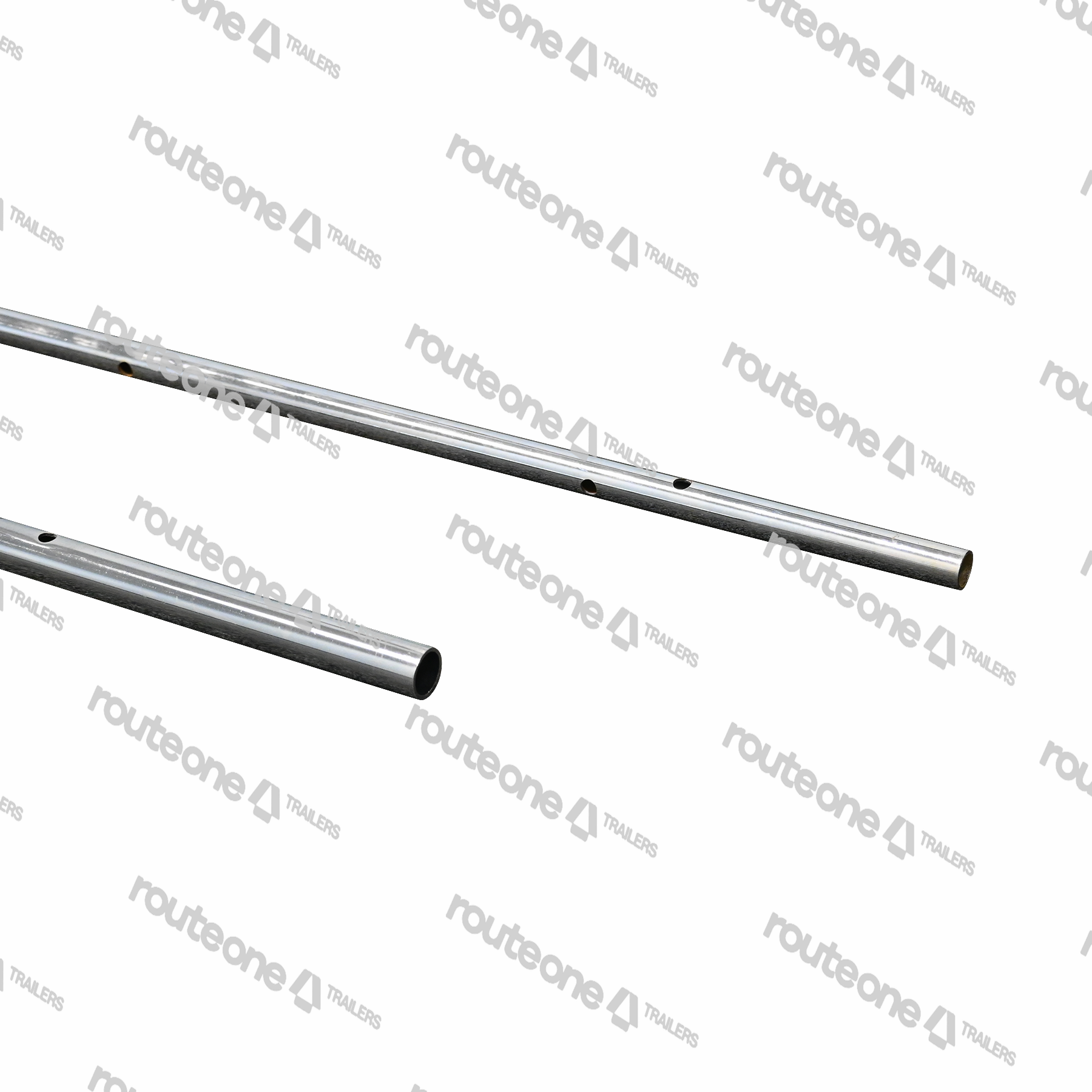 Tail Crank Assy for Rear Curtain - Long - Two Piece Route One Trailers