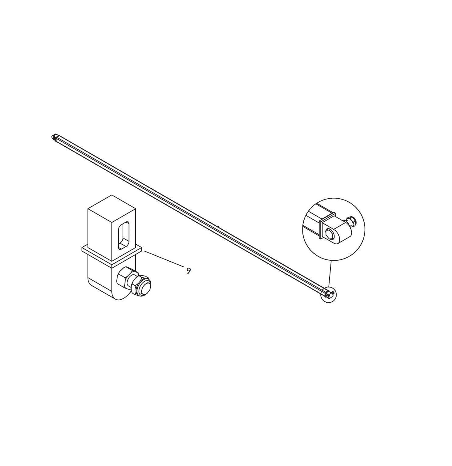 Shur-co: Liftkit Insert Assy Classic Route One Trailers