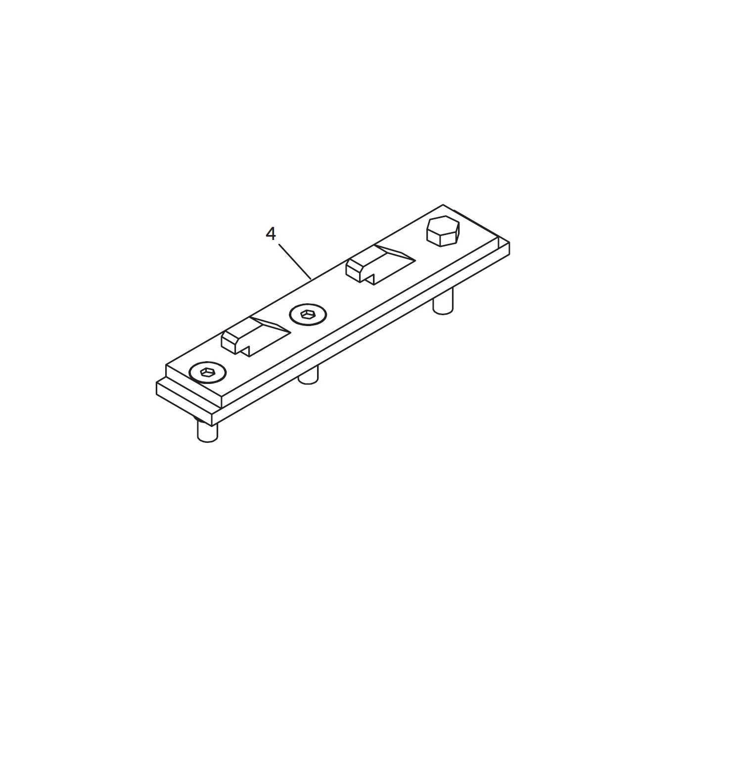 Shur-co: Base Fixed Assemblies Left/Right Route One Trailers