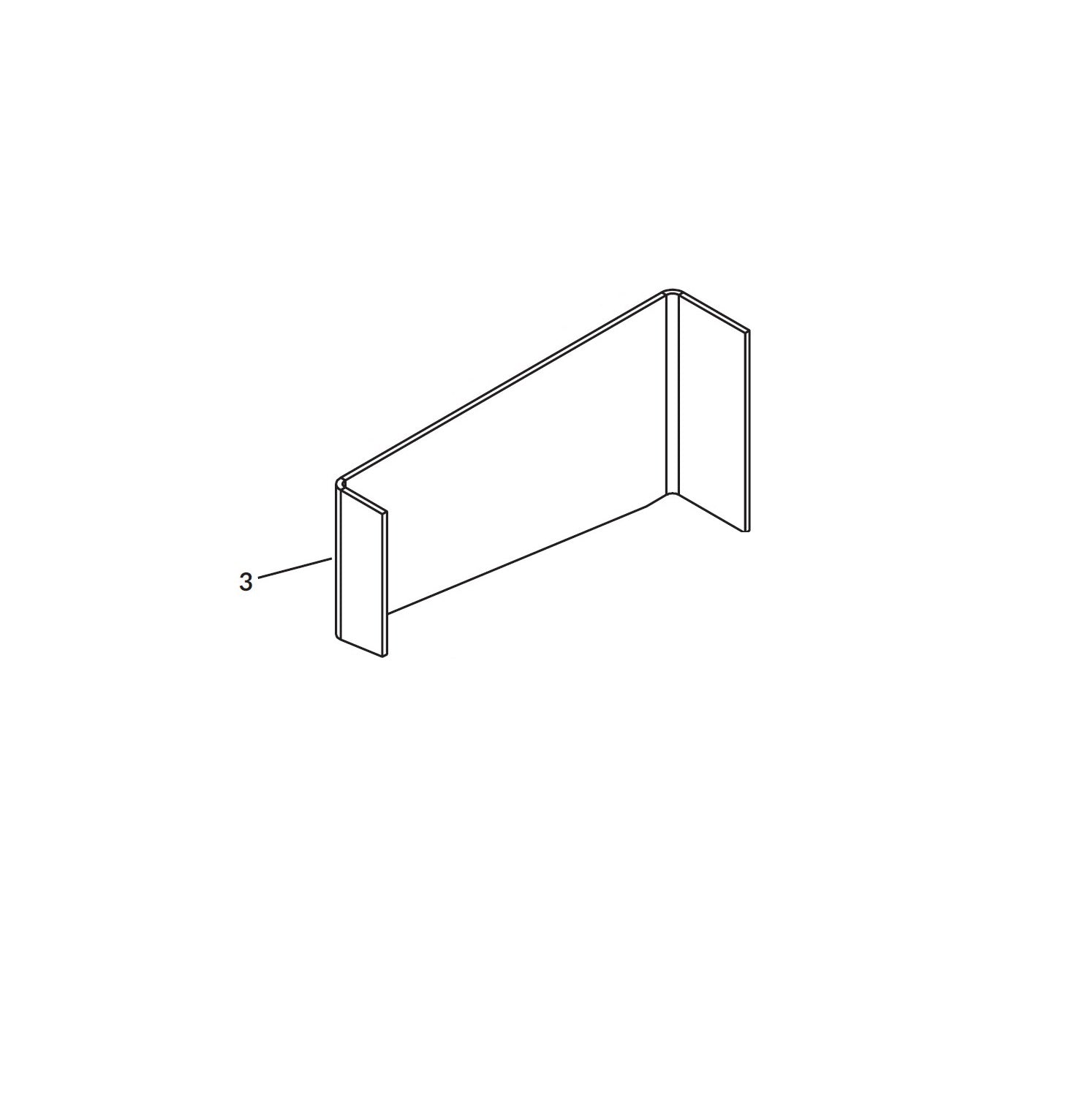 Shur-co: Build-Out Front Corner Aluminum Left (Track Assemblies) Route One Trailers