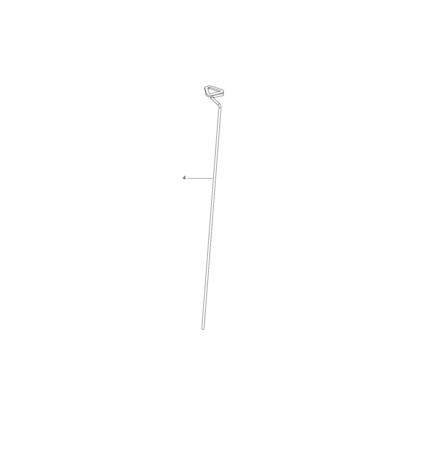 Shur-co: Handle Ground Closing Left (Post Ratchets/Accessories) Route One Trailers