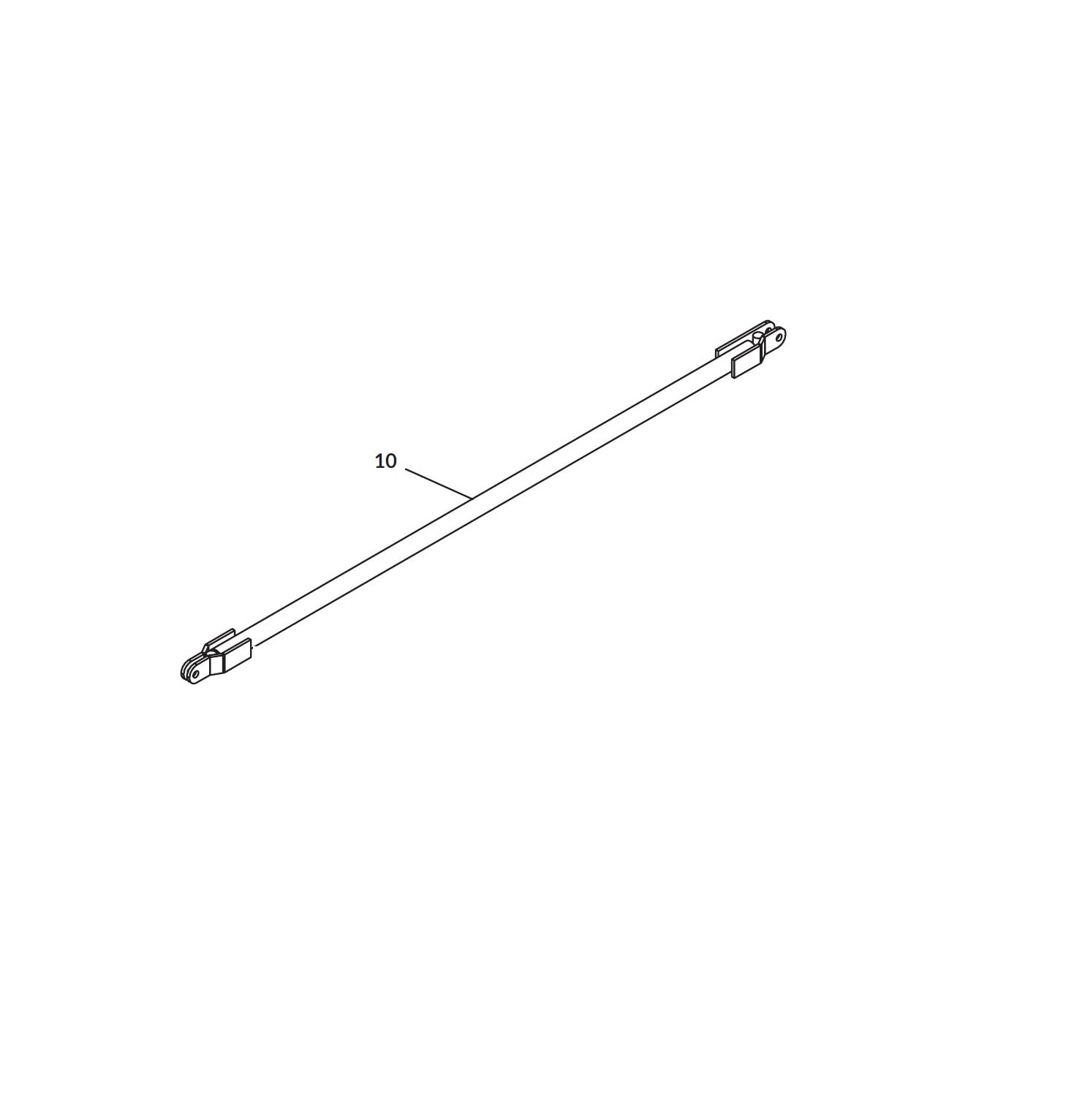 Shur-co: Winding Brace Support Pipe Assemblies 72H Route One Trailers