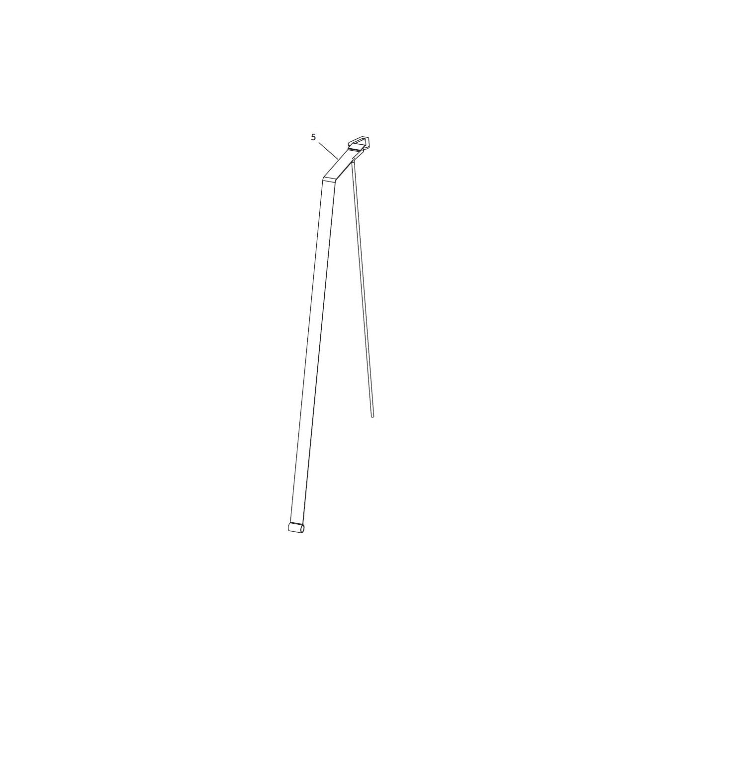 Shur-co: Handle Assembly Ground Closing with Strap Right (Post Ratchets/Accessories) Route One Trailers