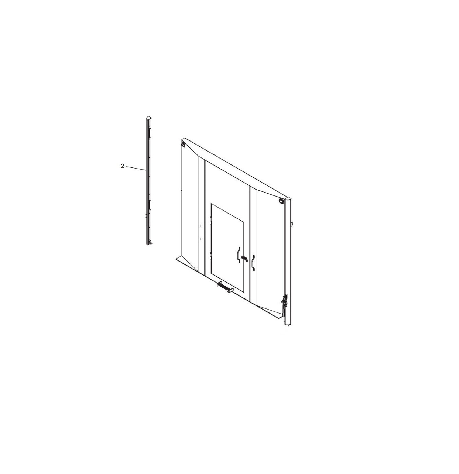 SIDE FRAME ASSY HBDB 100H RT