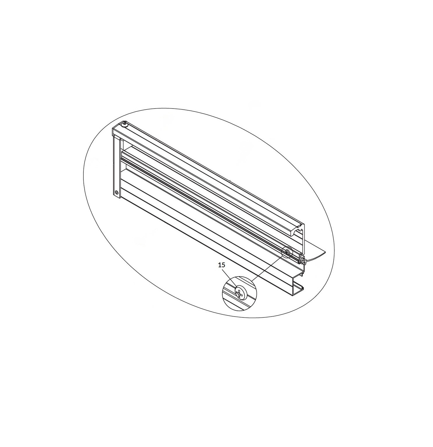 Shur-co: Screw PN HD Self Drill 1/4-14x.75 (Track Assemblies) Route One Trailers