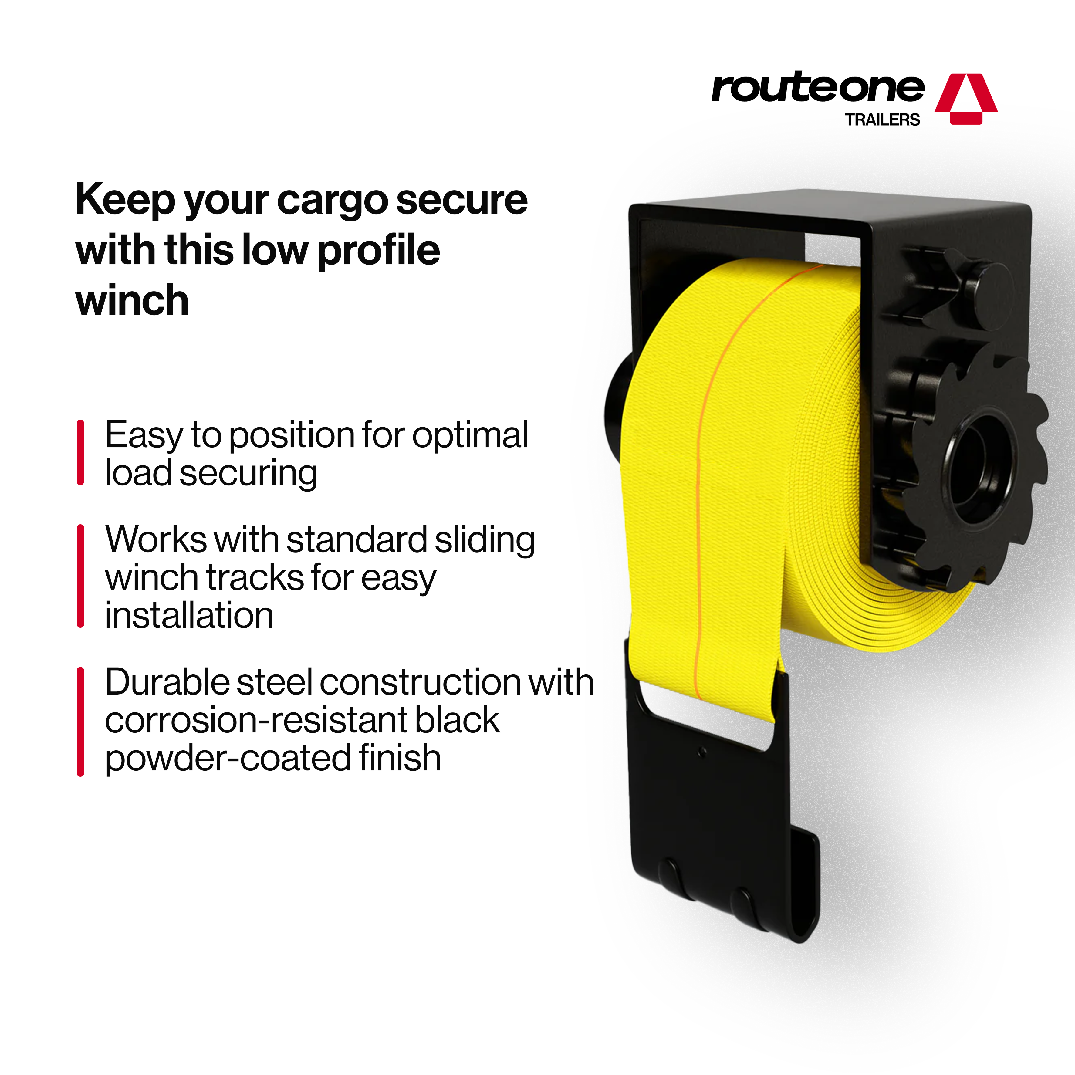 Standard Trailer Winch - Weld On