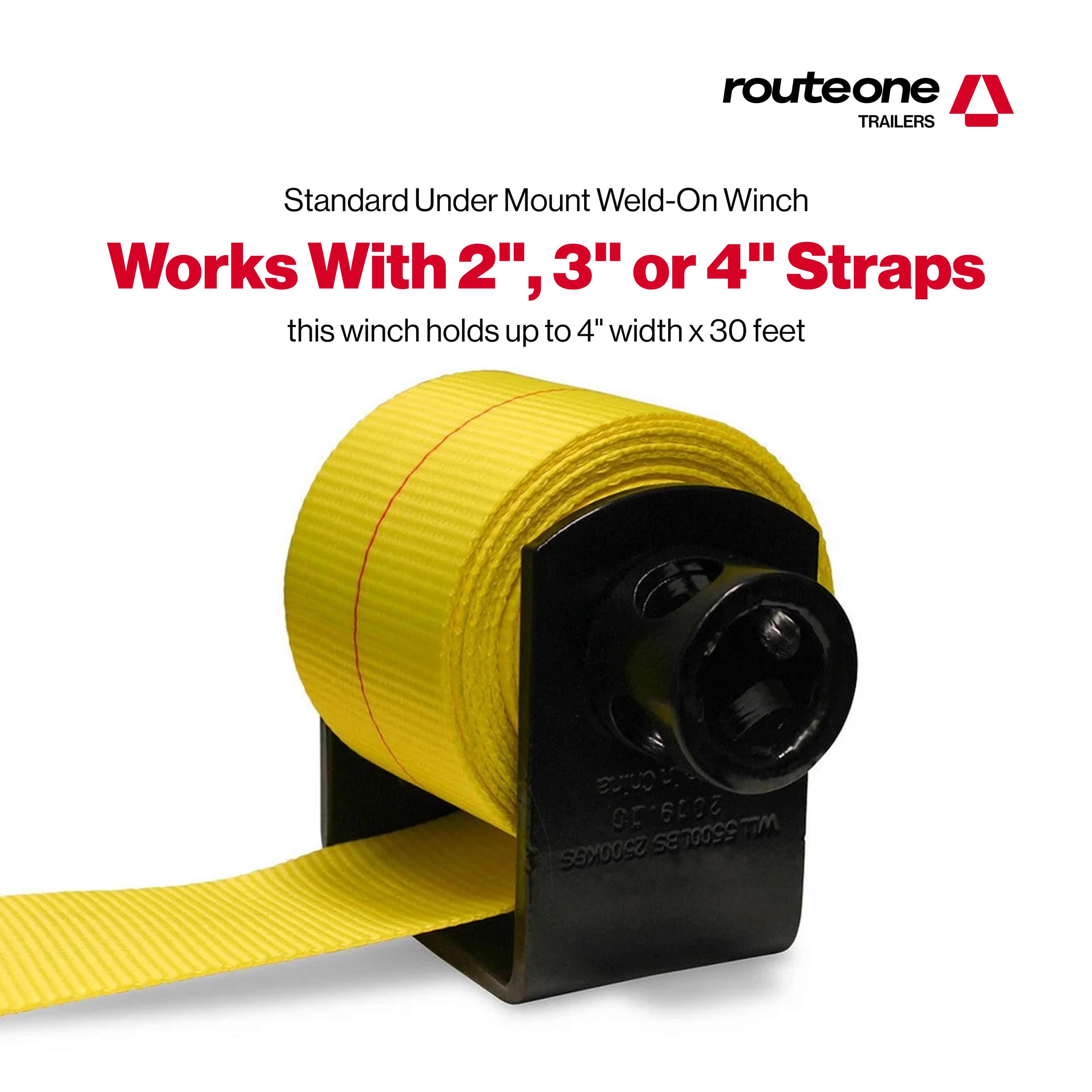 Standard Trailer Winch - Weld On