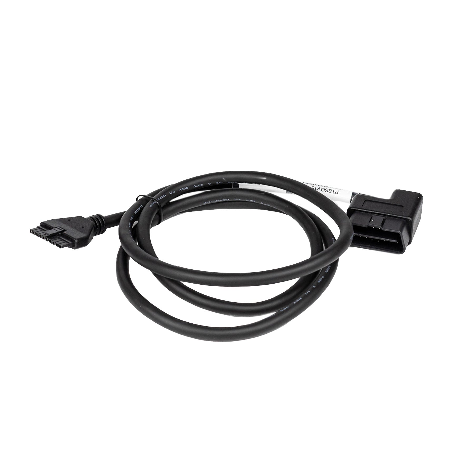 OBDII 16 Pin Heavy Duty Cable for PT-30 ELD Device - 16 pin OBDII IN / 10 pin OUT (2014 and Newer Volvo / Mack)