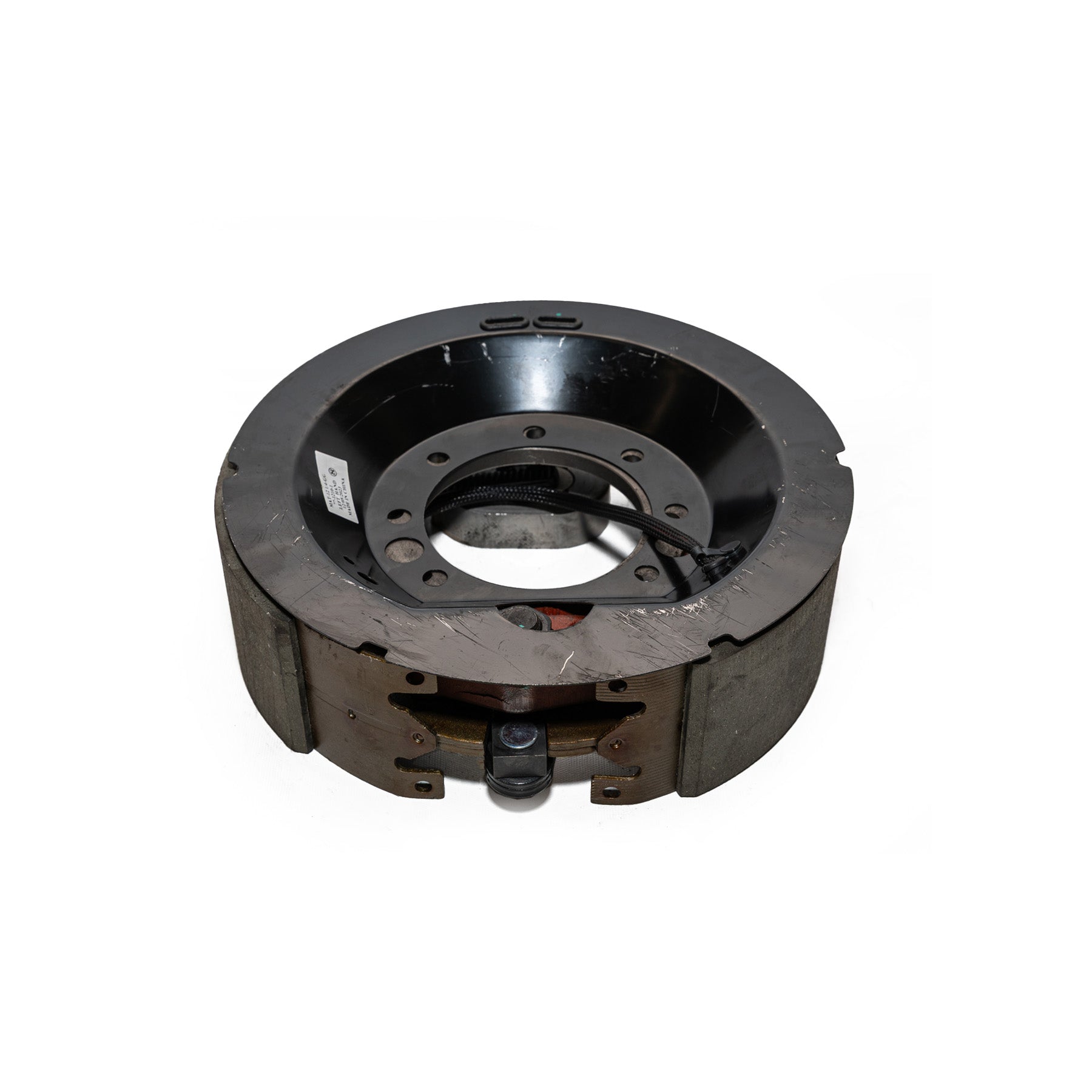 10K 12-1/4 inch Electric Brake for 10,000-lb Exles, Left hand, 3-3/8", 7 holes