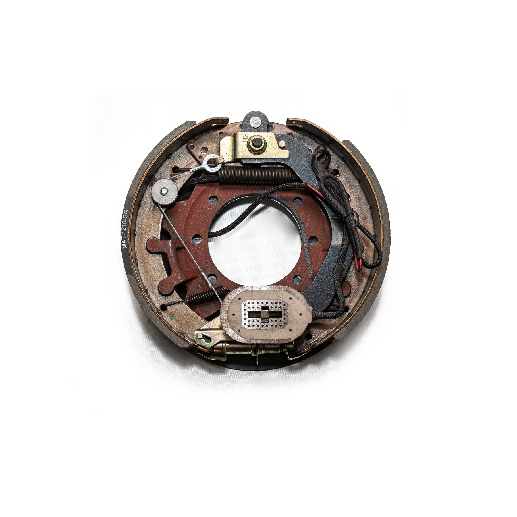 10K 12-1/4 inch Electric Brake for 10,000-lb Axles, Right hand, 3-3/8", 7 holes