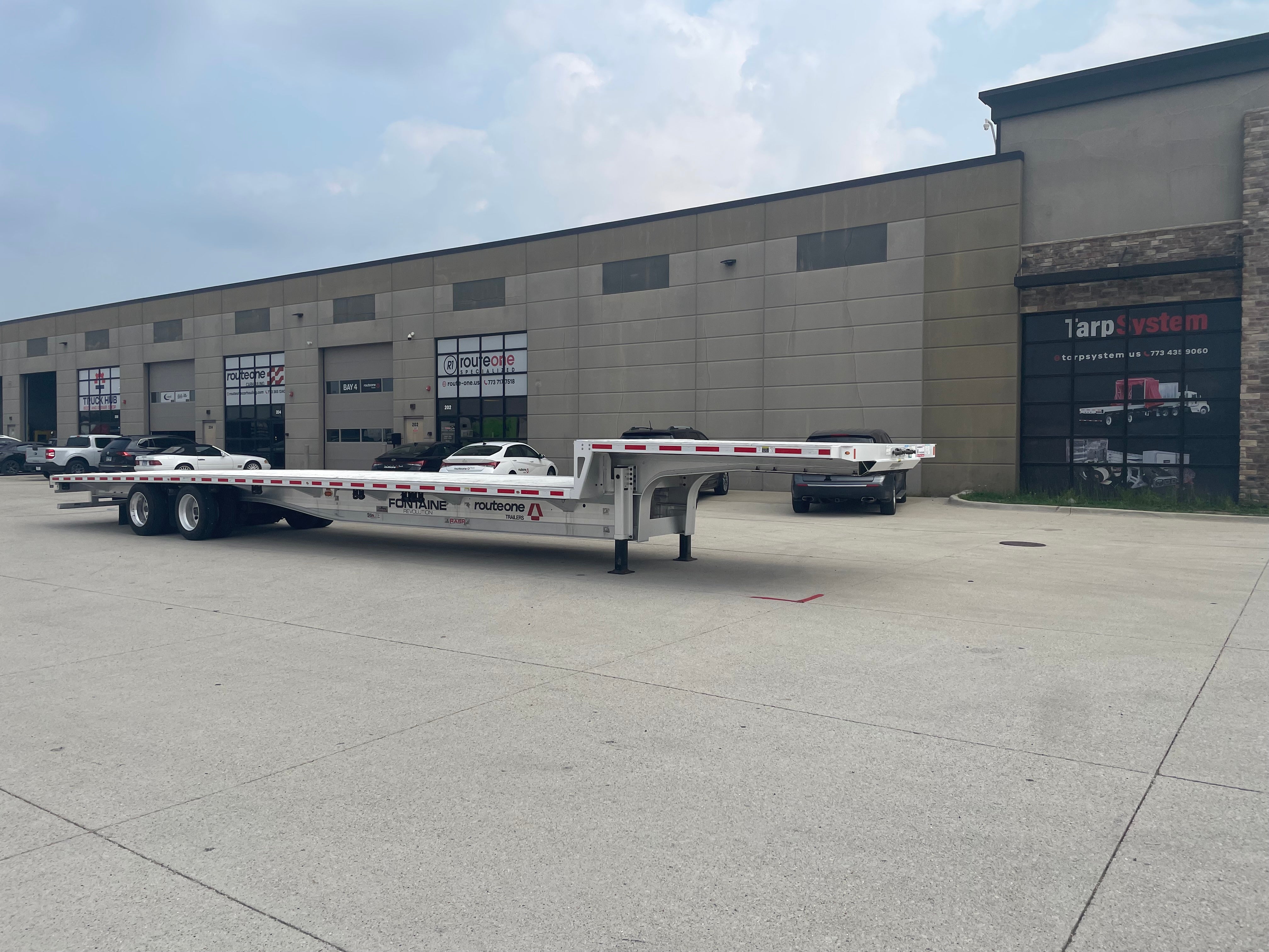 2021 Fontaine Revolution Step Deck Aluminum 53’