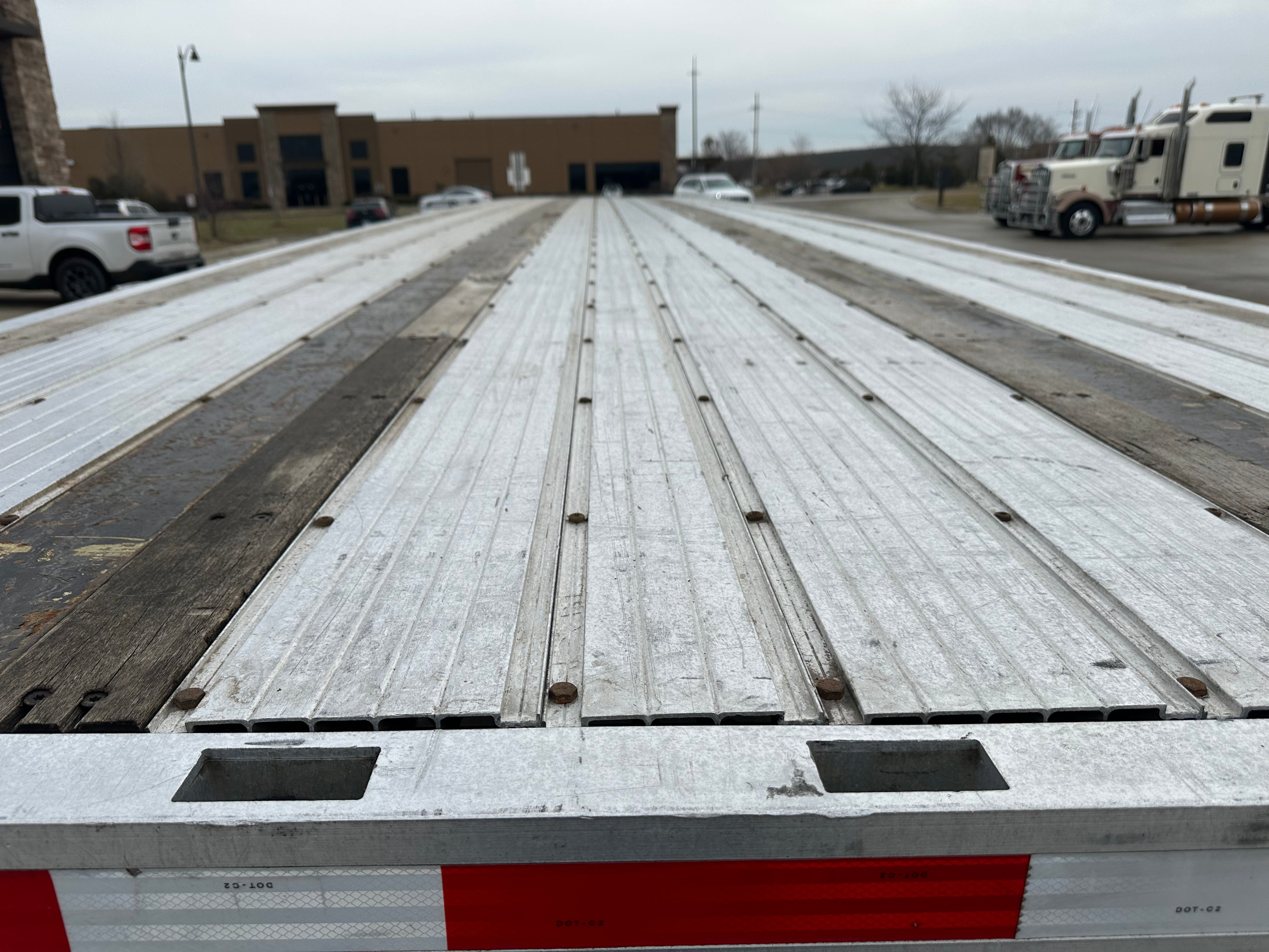 2018 Transcraft 554C Flatbed Route One Trailers