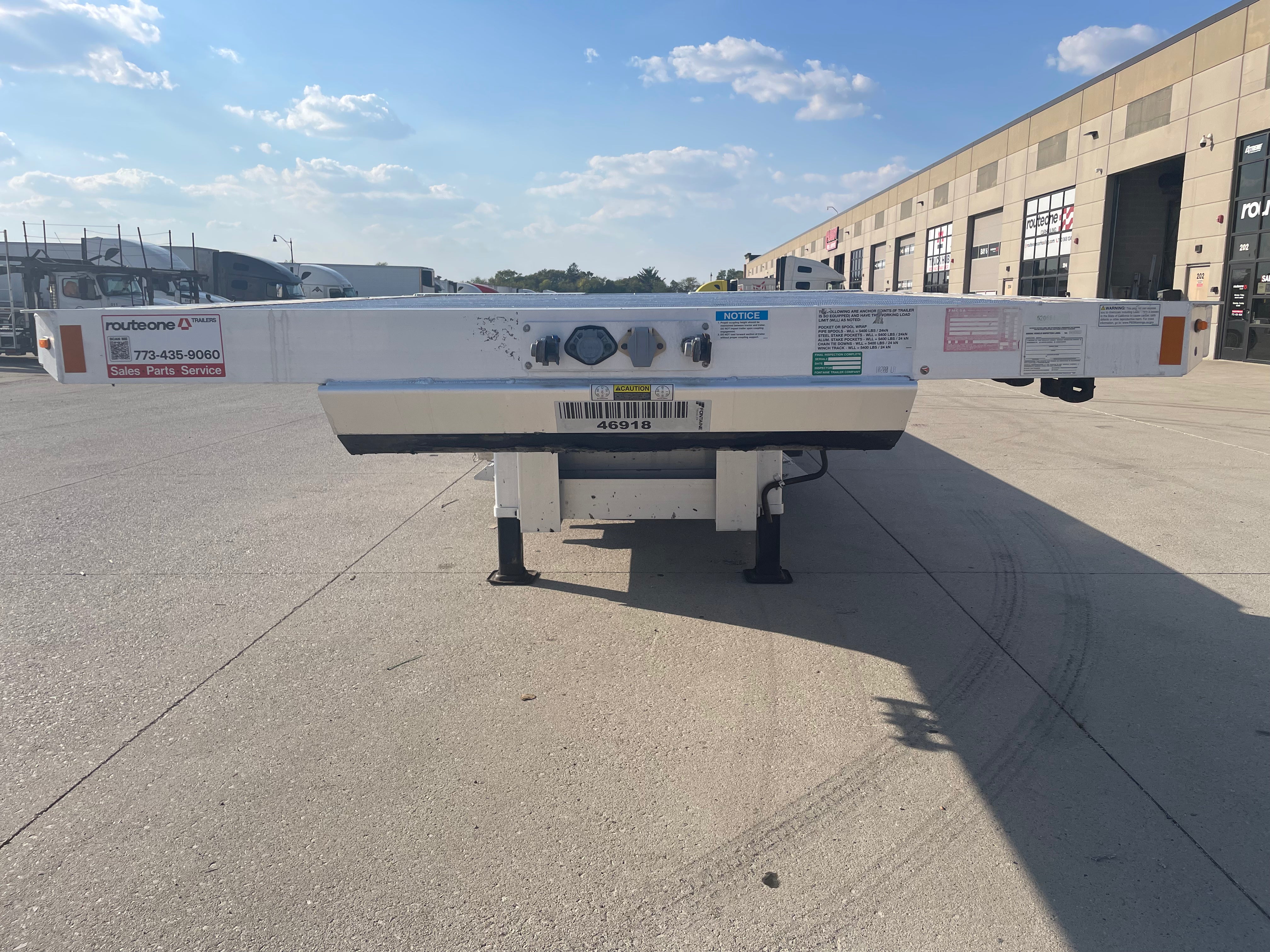 2022 Fontaine Revolution Step Deck Aluminum 53’