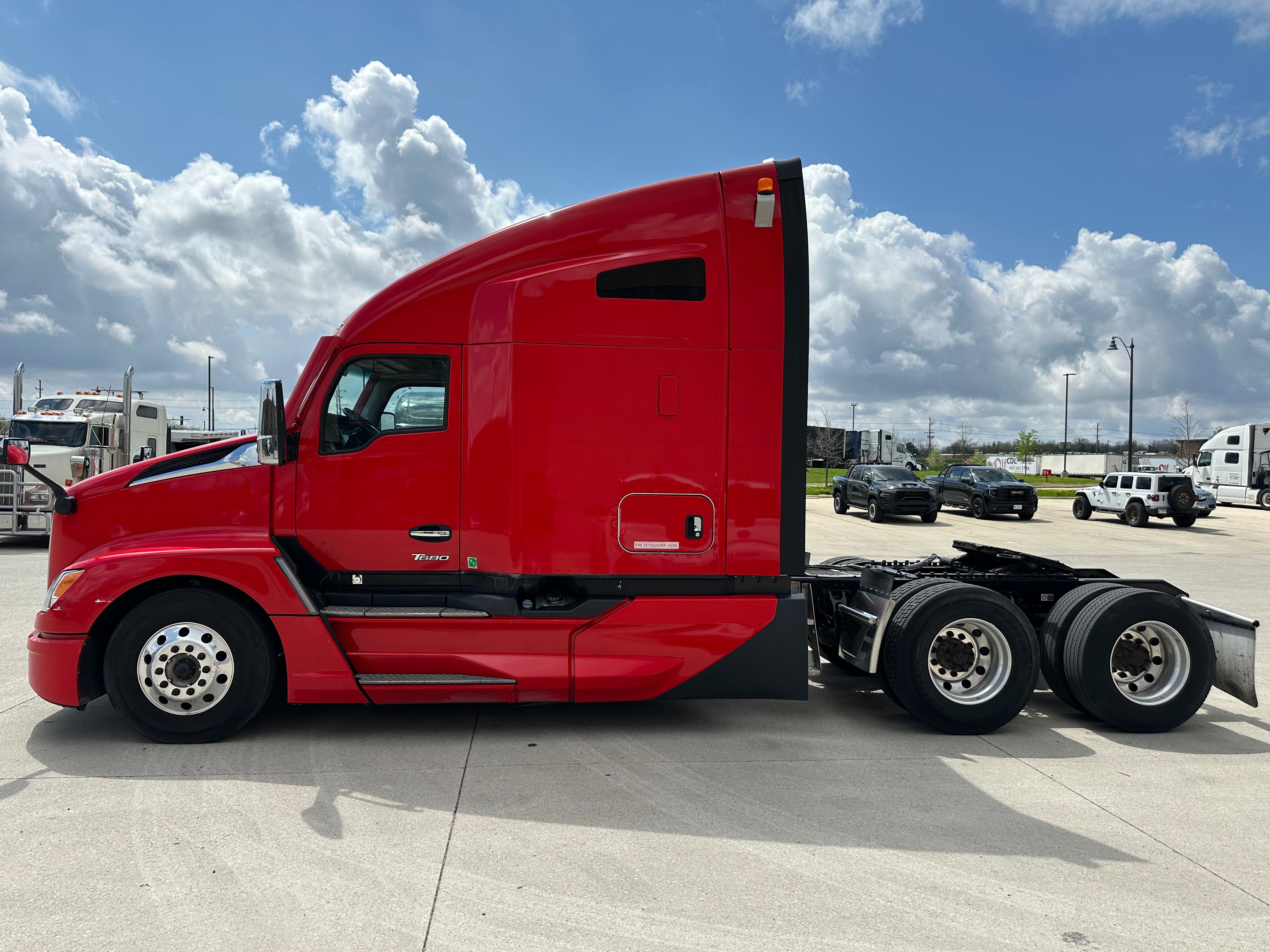 2024 Kenworth T680 Route One Trailers