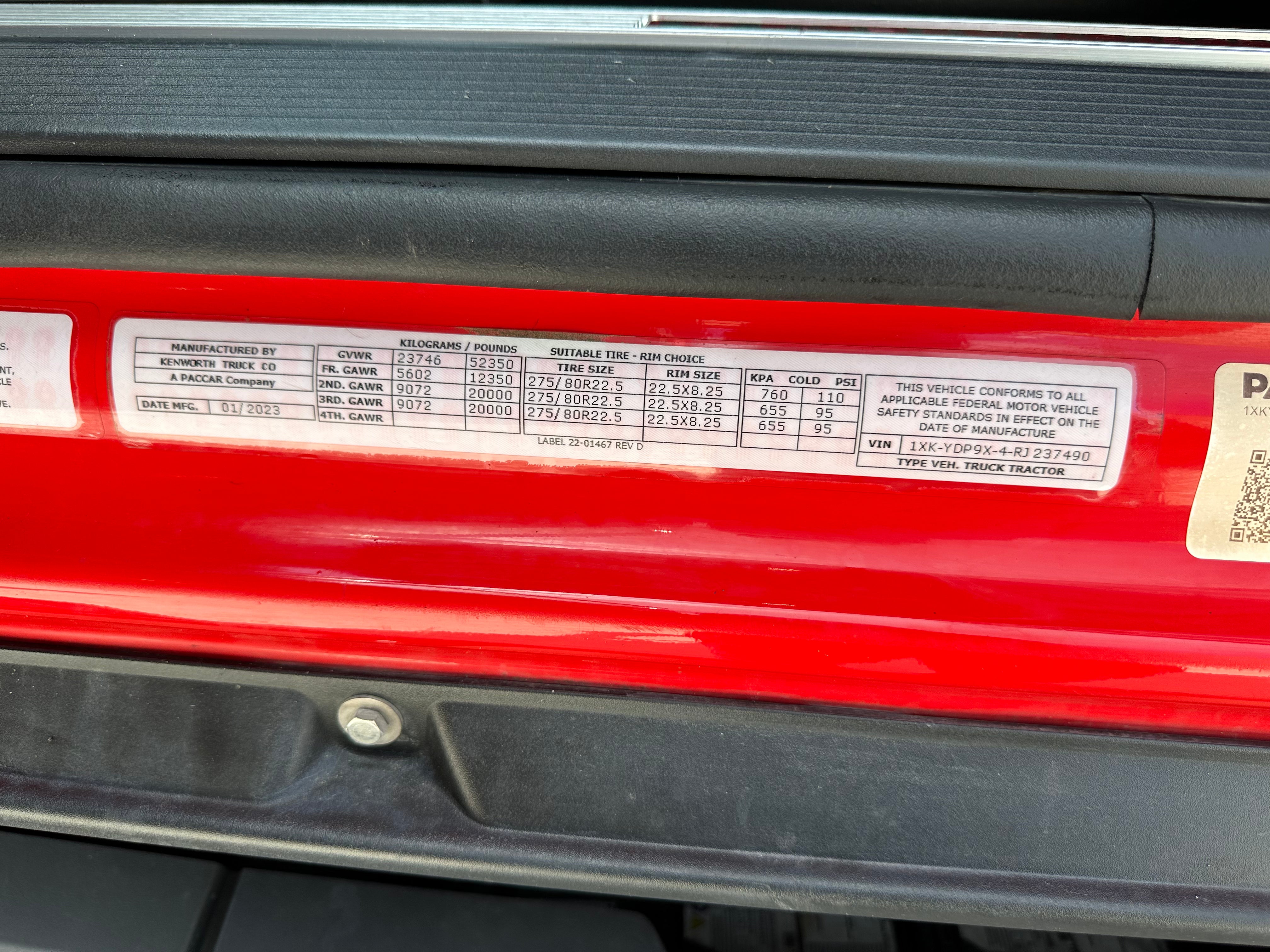 2024 Kenworth T680 Route One Trailers