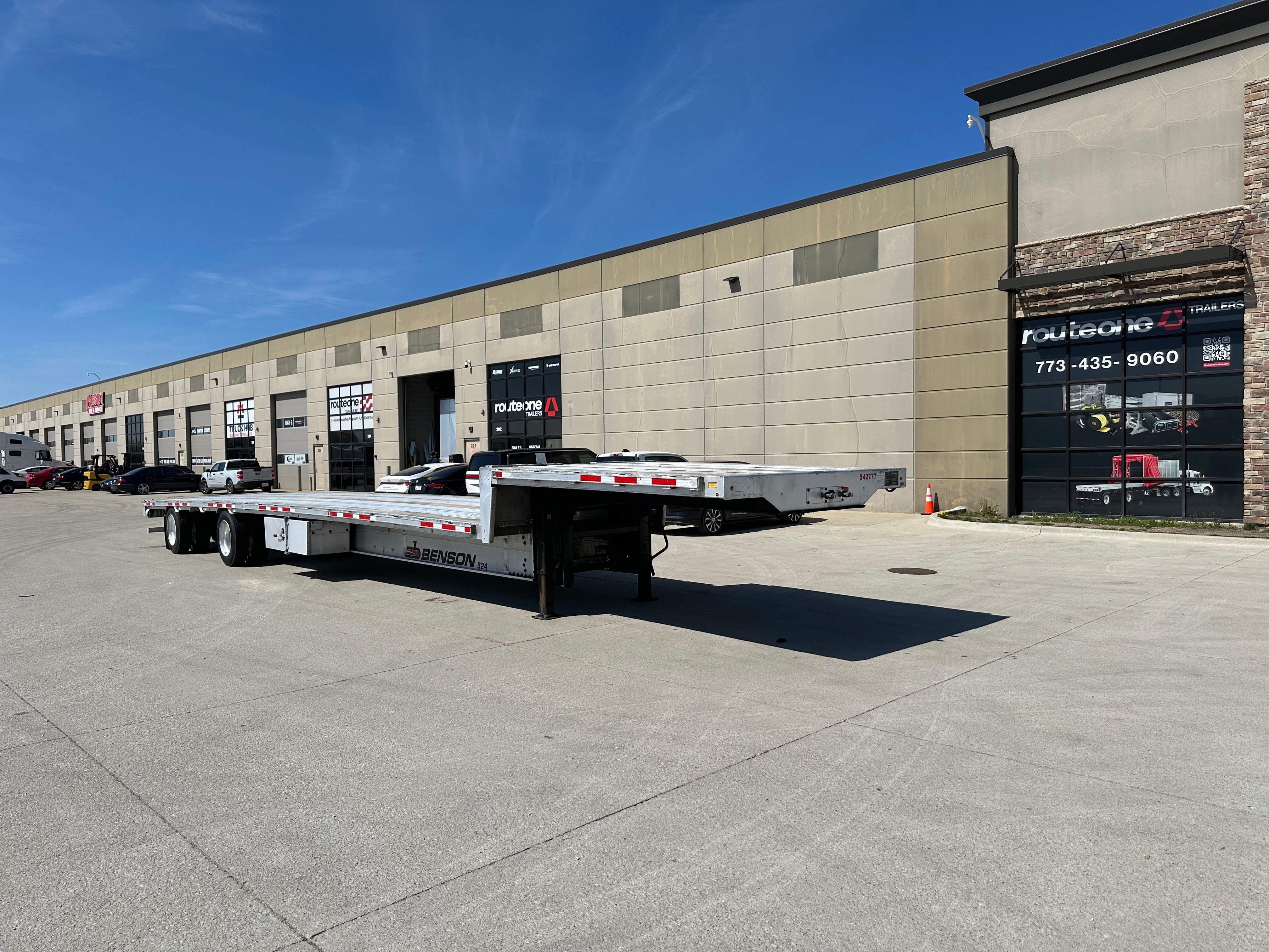 2022 Benson 524 Combo Step Deck Route One Trailers
