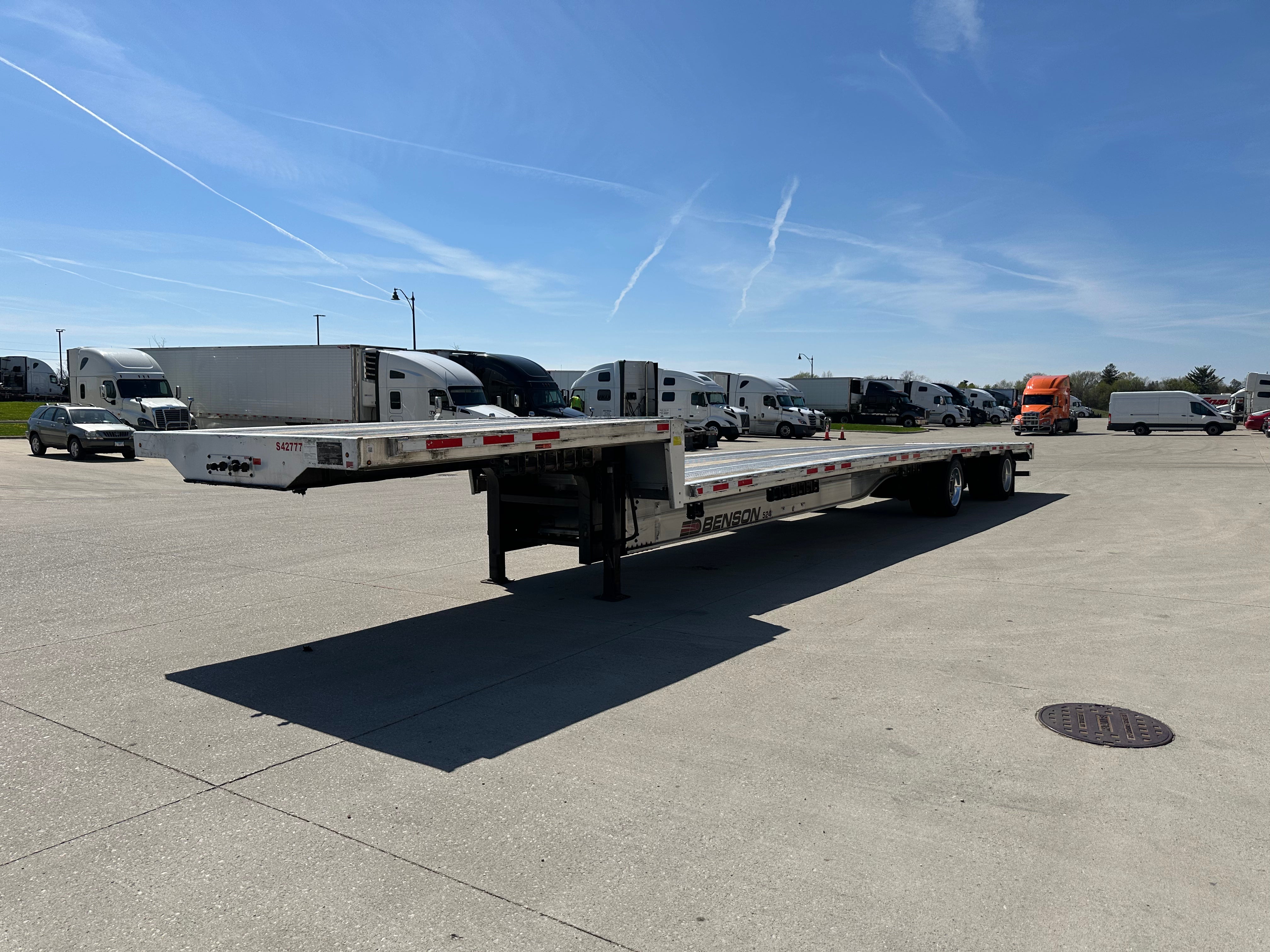2022 Benson 524 Combo Step Deck Route One Trailers