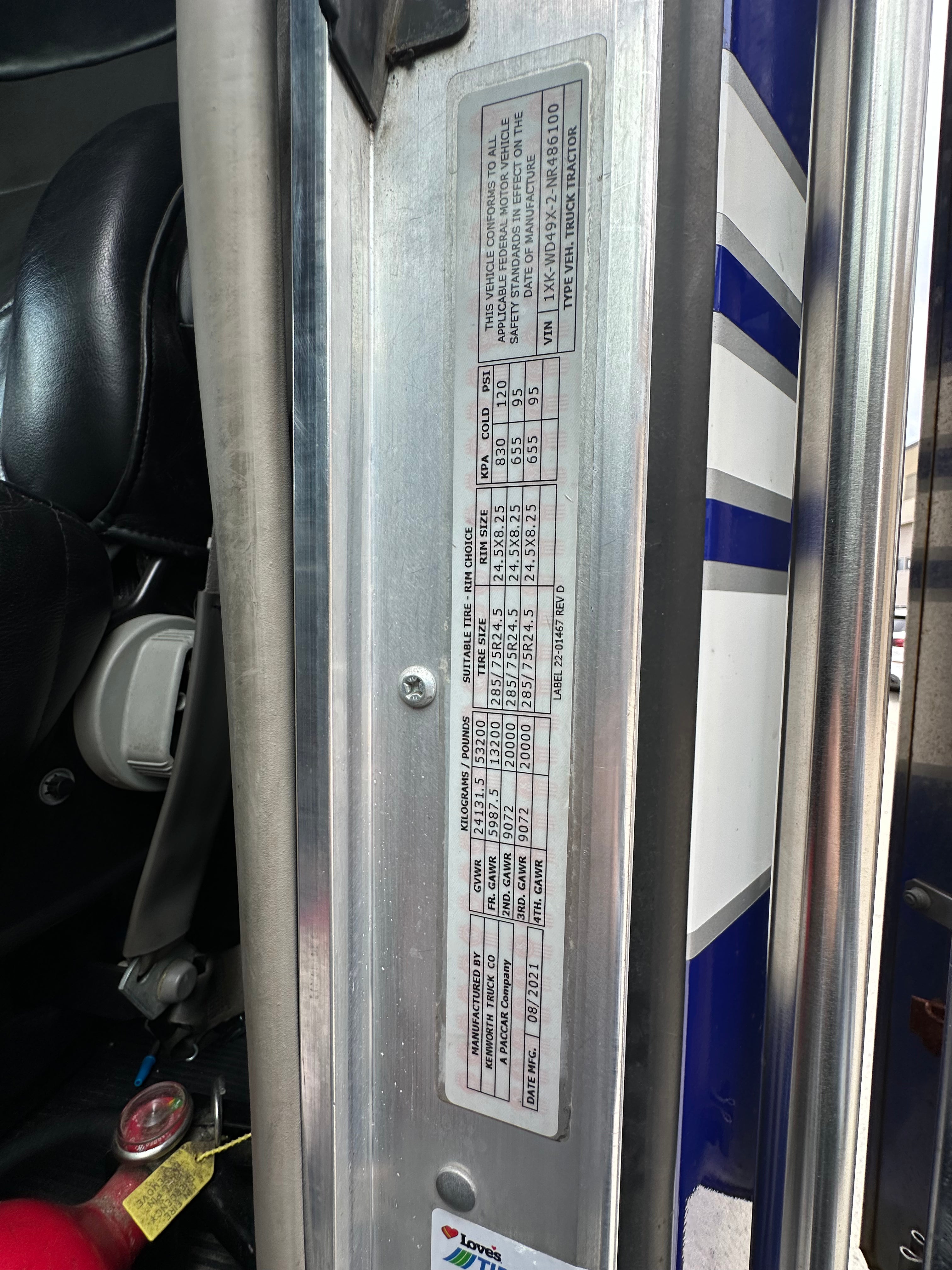 2022 KW W900 Series Route One Trailers