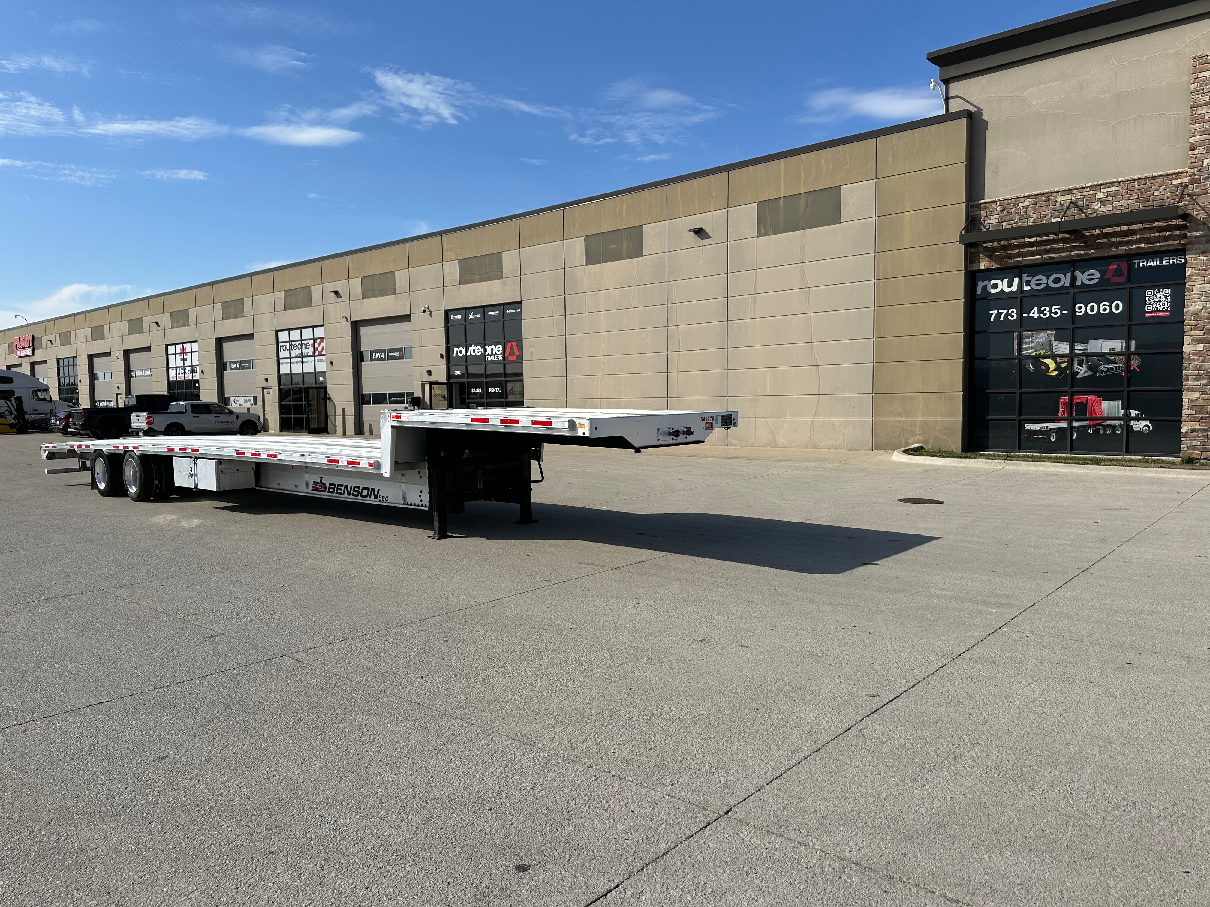 2022 Transcraft 524 Aluminum Step Deck Route One Trailers