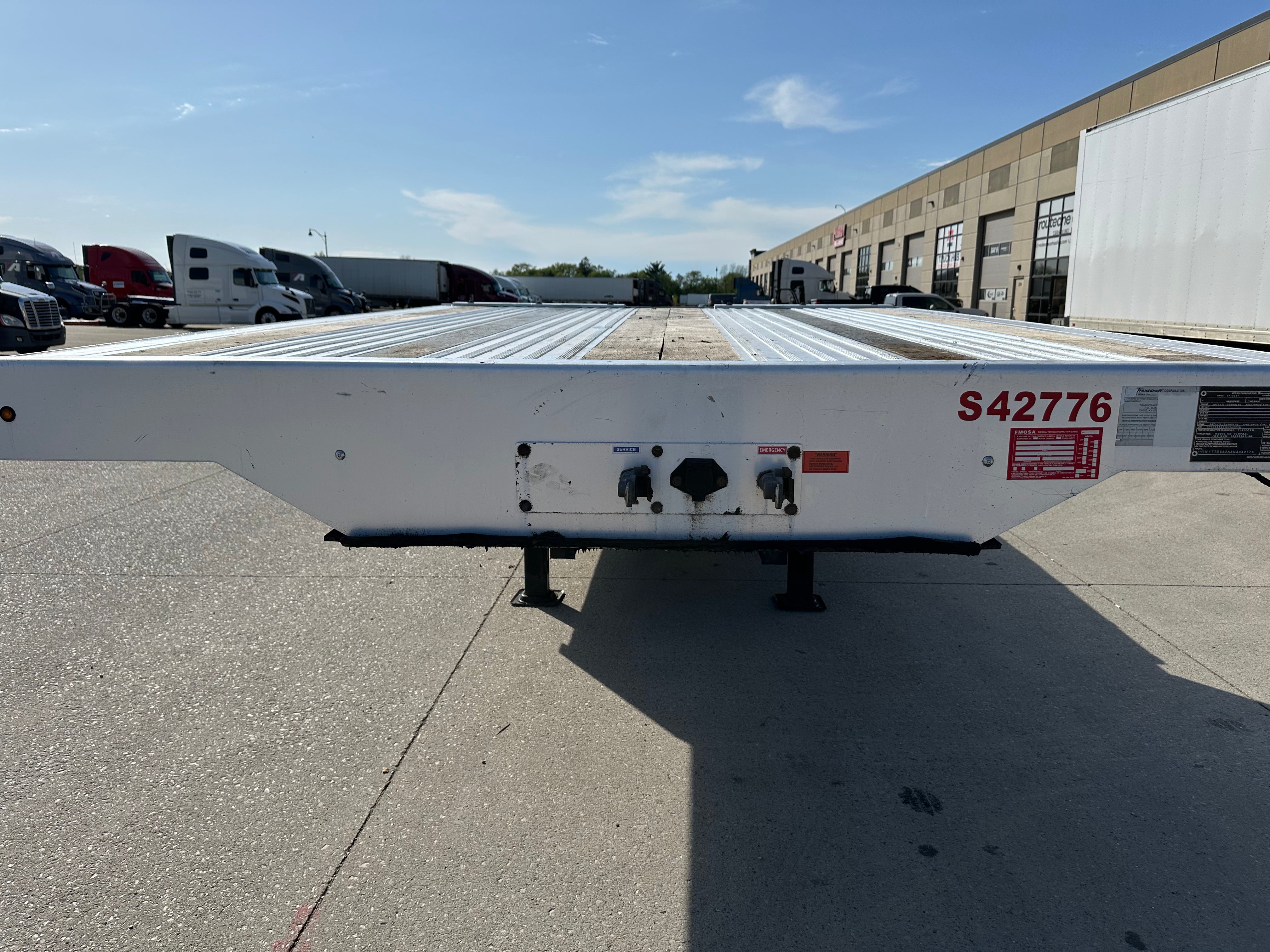 2022 Transcraft 524 Aluminum Step Deck Route One Trailers