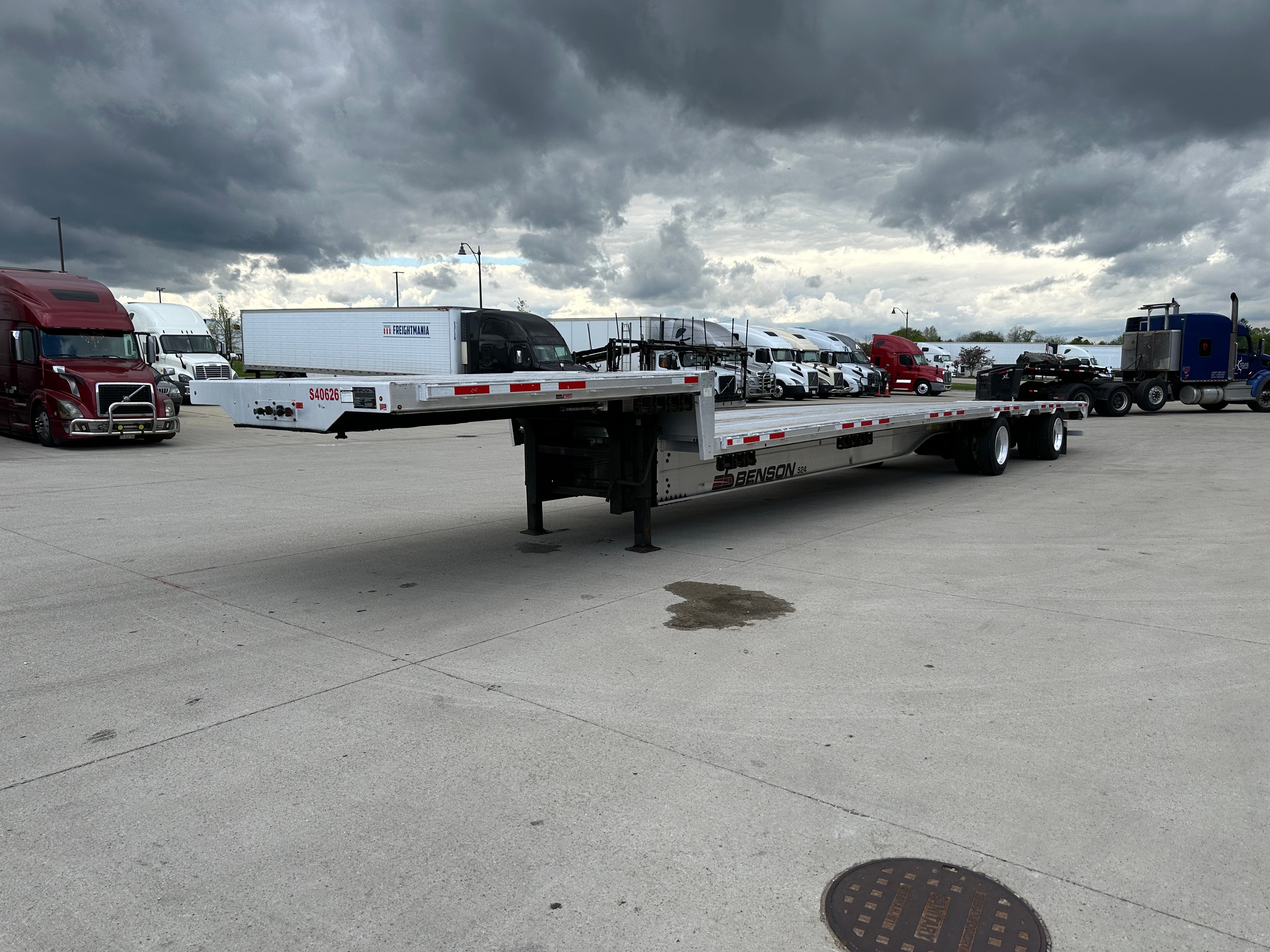 2021 Benson 524 Aluminum Step Deck Route One Trailers