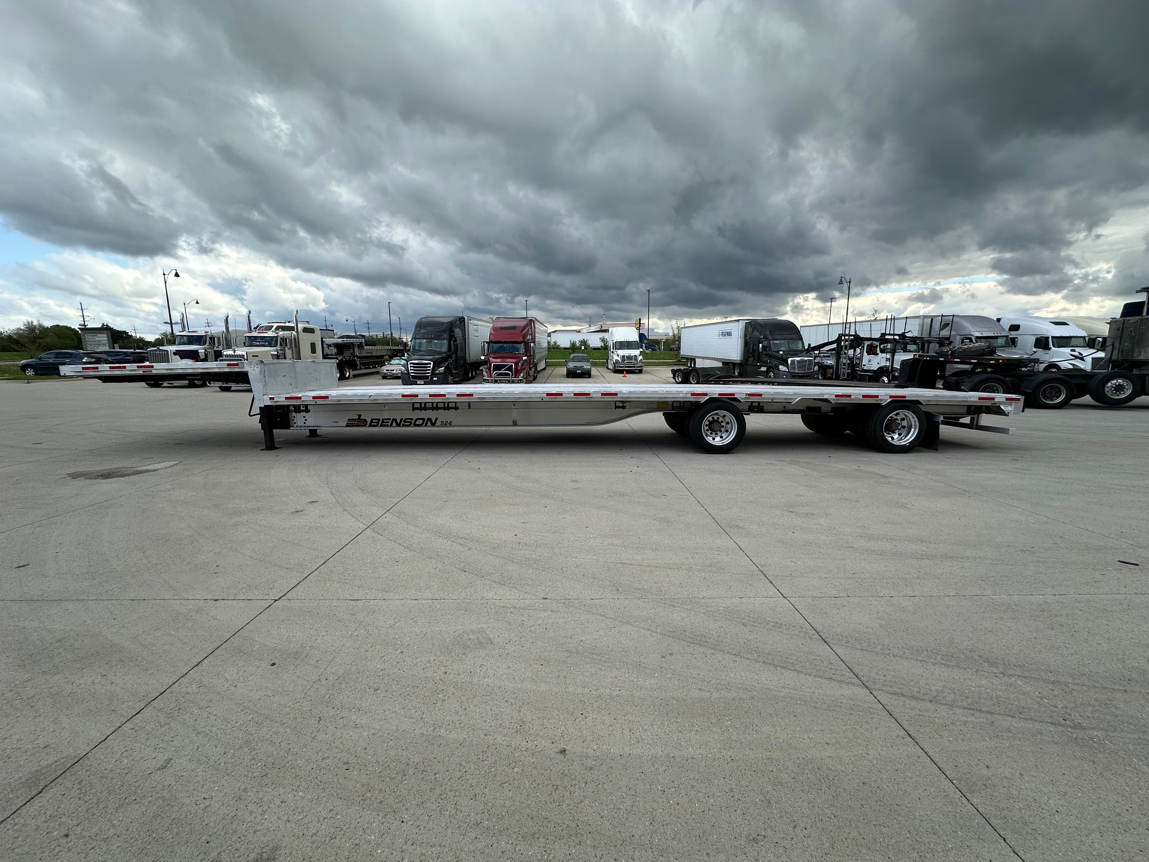 2021 Benson 524 Aluminum Step Deck Route One Trailers
