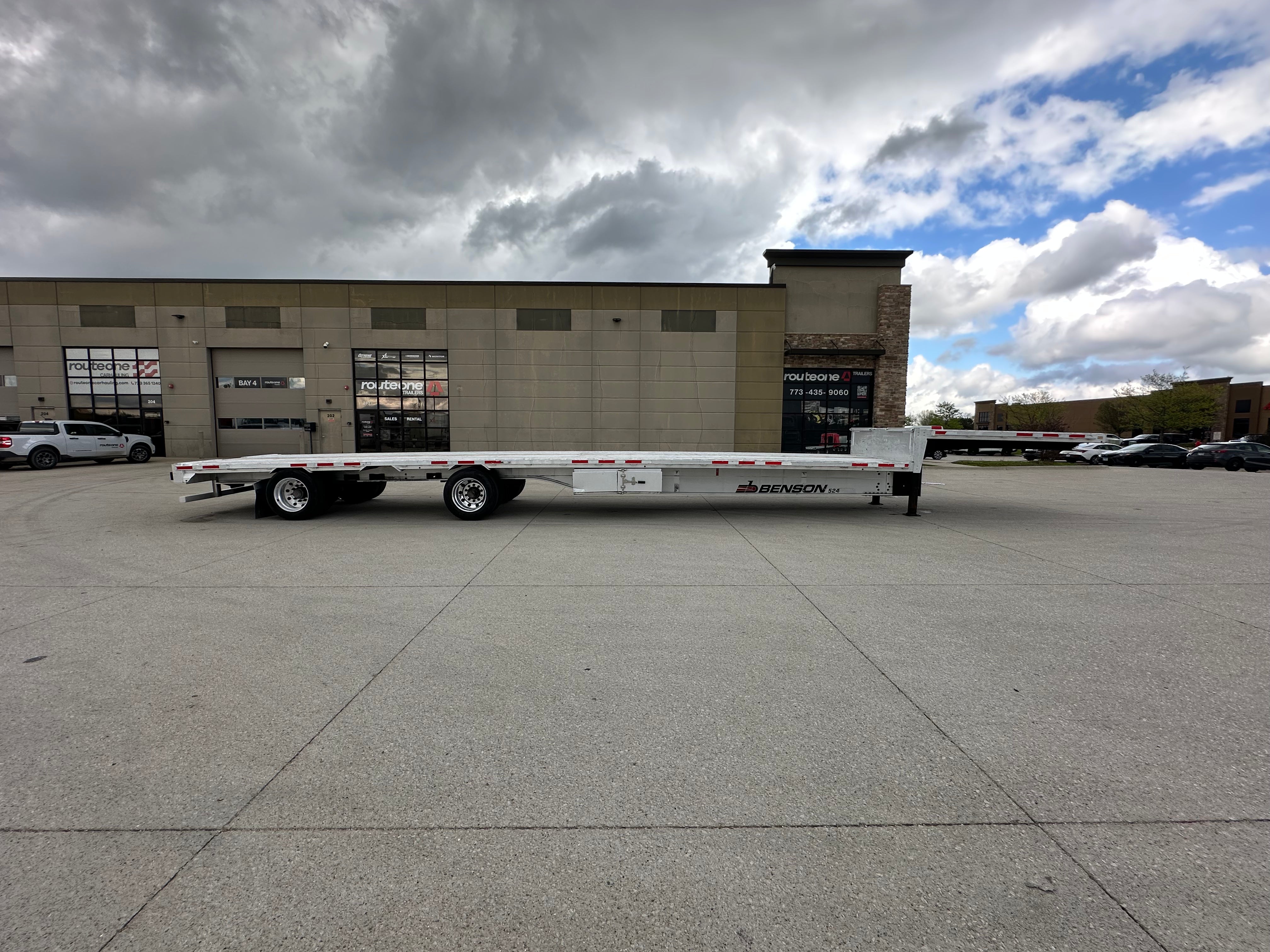 2021 Benson 524 Aluminum Step Deck Route One Trailers